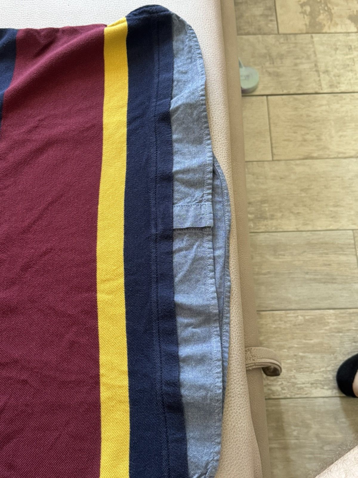 Tommy Hilfiger Tommy Hilfiger Slim Fit Polo L – Rugby Stripe Size US L / EU 52-54 / 3 - 6 Thumbnail