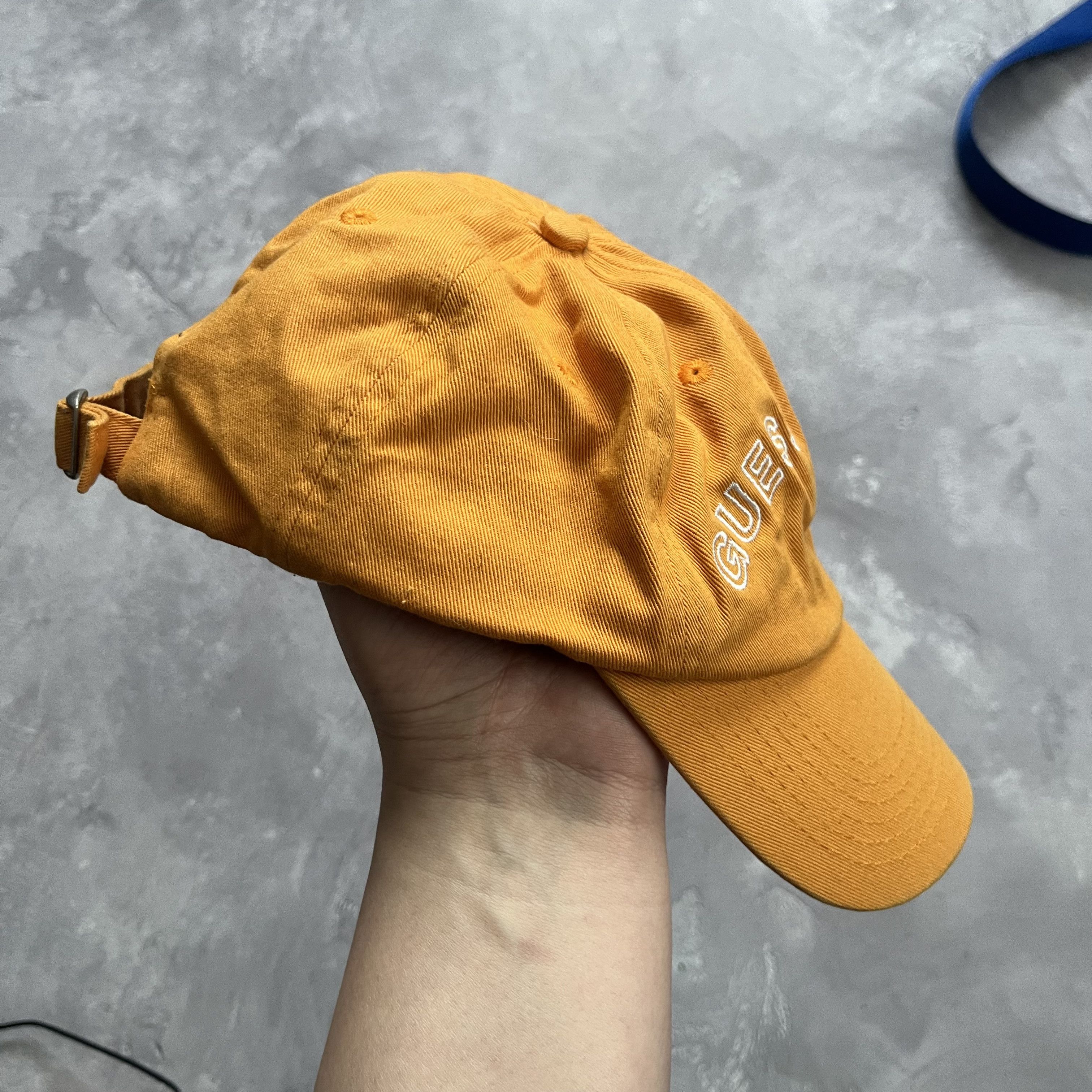A$AP Rocky × Guess Guess Club ASAP Hat Adult Baseball Dad Cap Spell GUE$$ Size ONE SIZE - 3 Thumbnail
