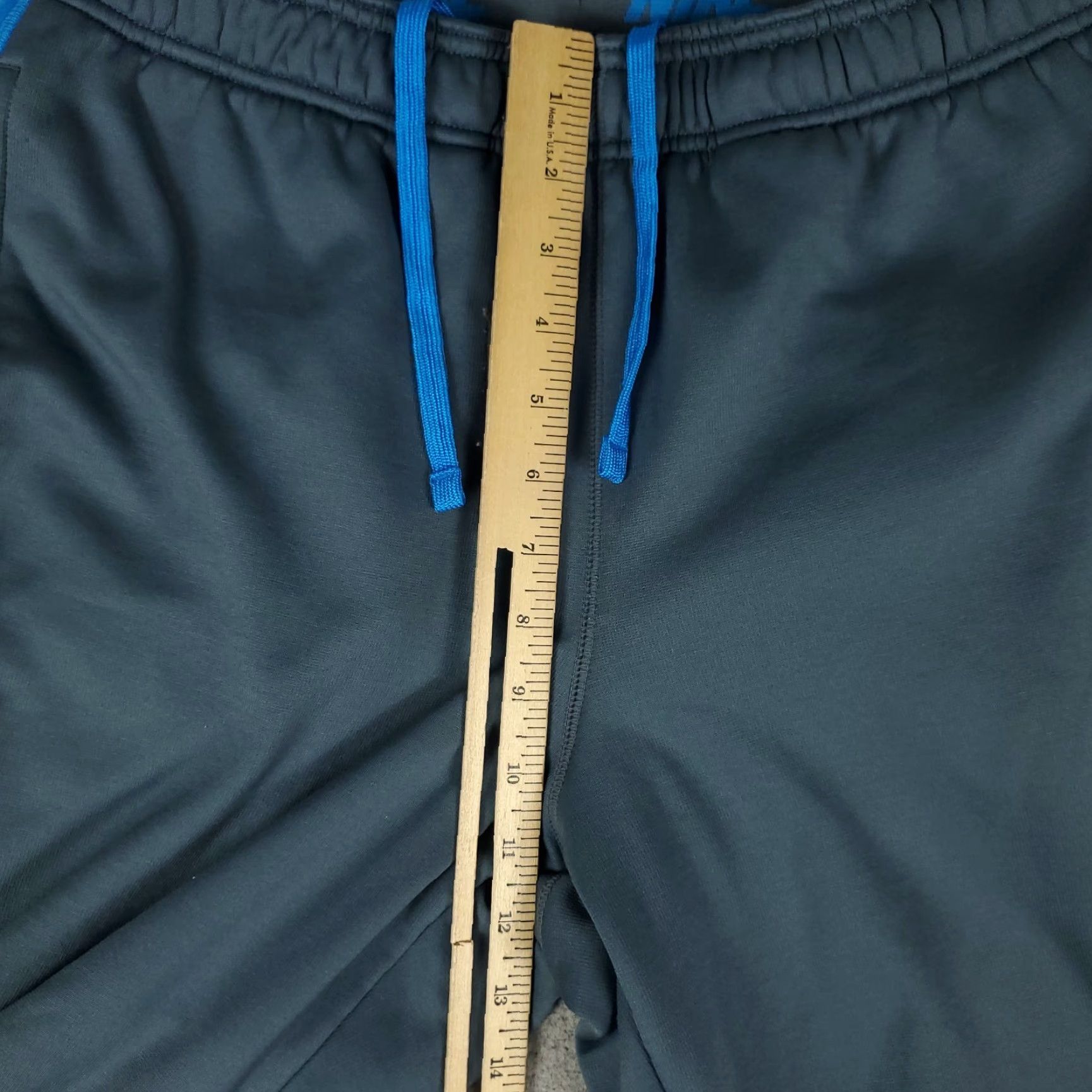 Nike Nike Pants Mens Large Blue Fleece Therma Fit Swoosh Joggers Sweatpants Size US 33 - 5 Thumbnail