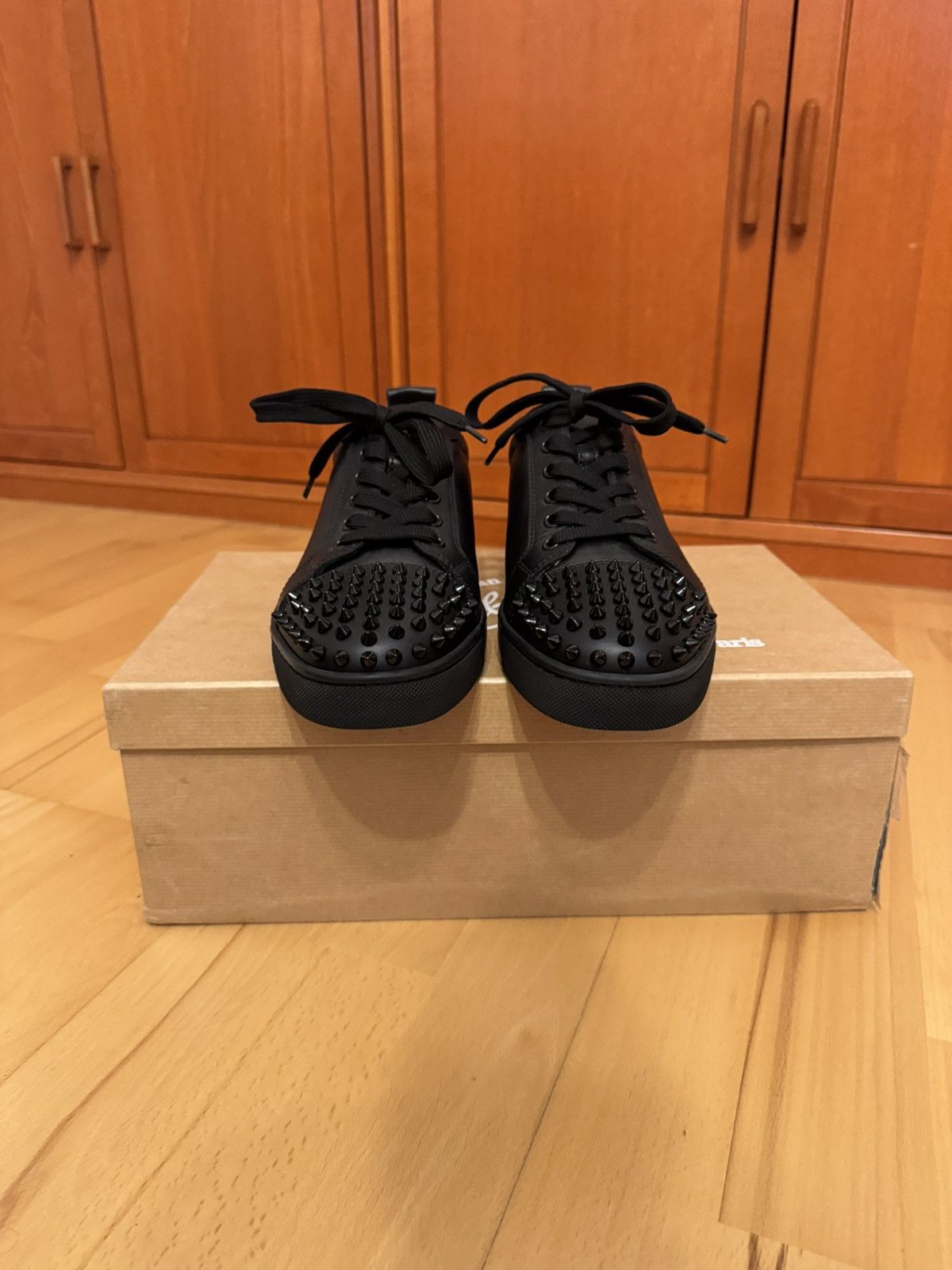 Christian Louboutin Christian Louboutin Louis Junior Spike Leather Size US 8 / EU 41 - 6 Thumbnail