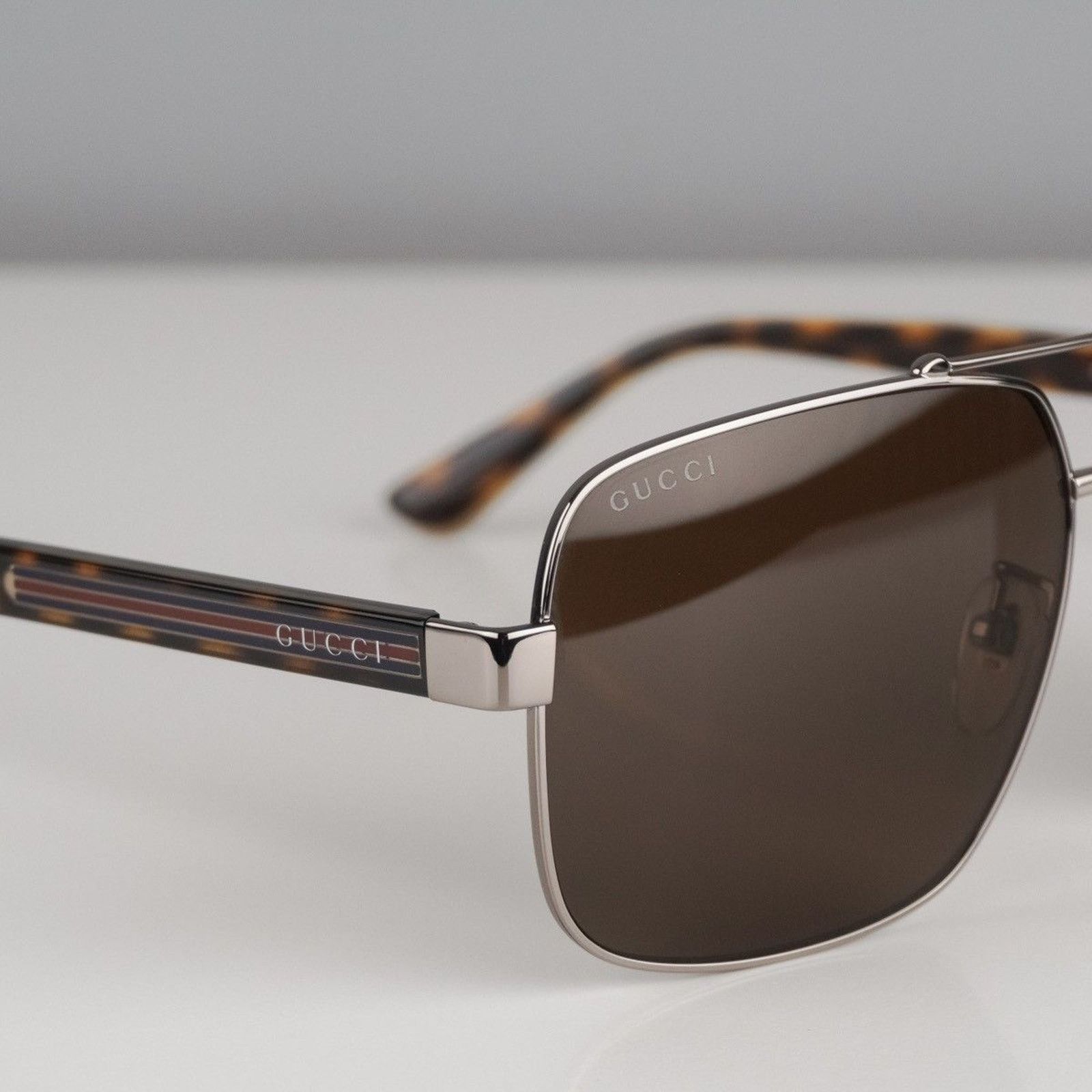 Gucci Gucci vintage logo made in japan aviator pilot sunglasses Size ONE SIZE - 8 Thumbnail