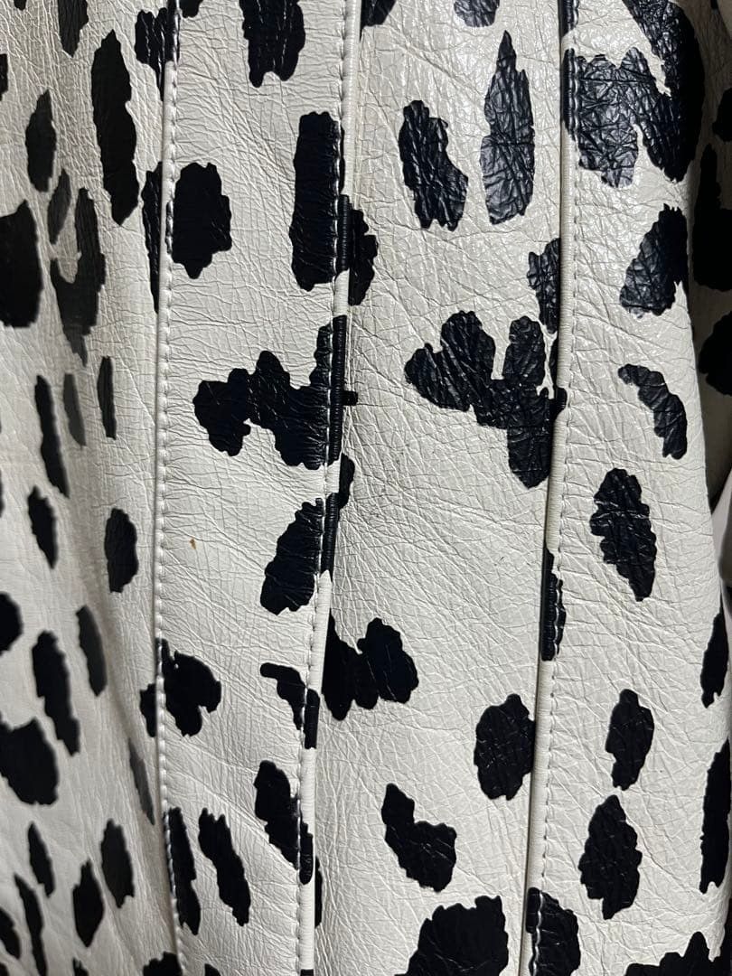 ALEXANDER DIGENOVA Snow Leopard Leather Jacket Size US S / EU 44-46 / 1 - 3 Thumbnail