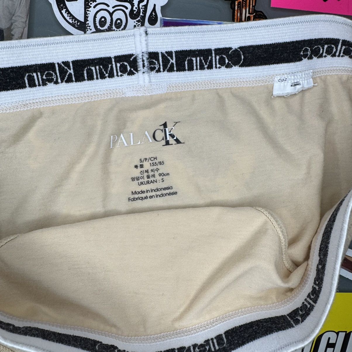 Calvin Klein Palace CK1 Unlined Bralette & Bikini Set Small Wheat Size ONE SIZE - 5 Thumbnail