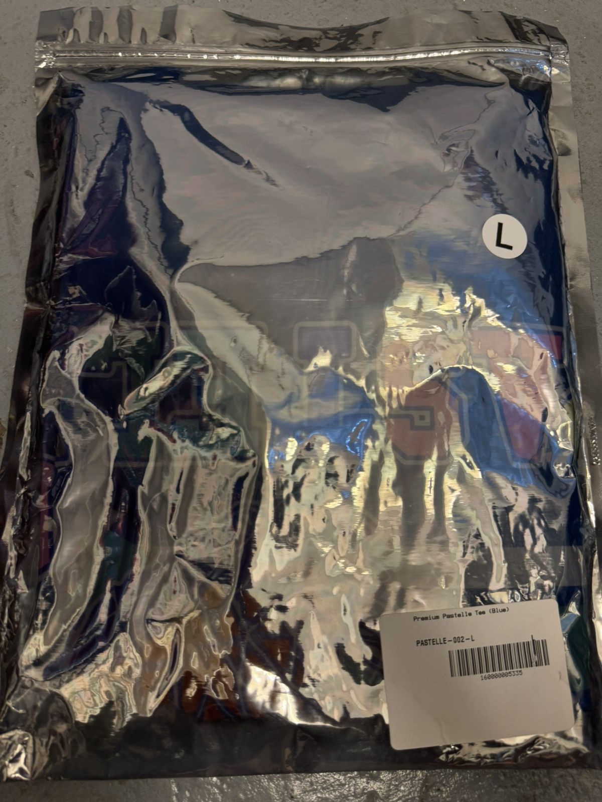 Kanye West × Pastelle Premium Pastelle Tee (Blue) Size US L / EU 52-54 / 3 - 4 Thumbnail