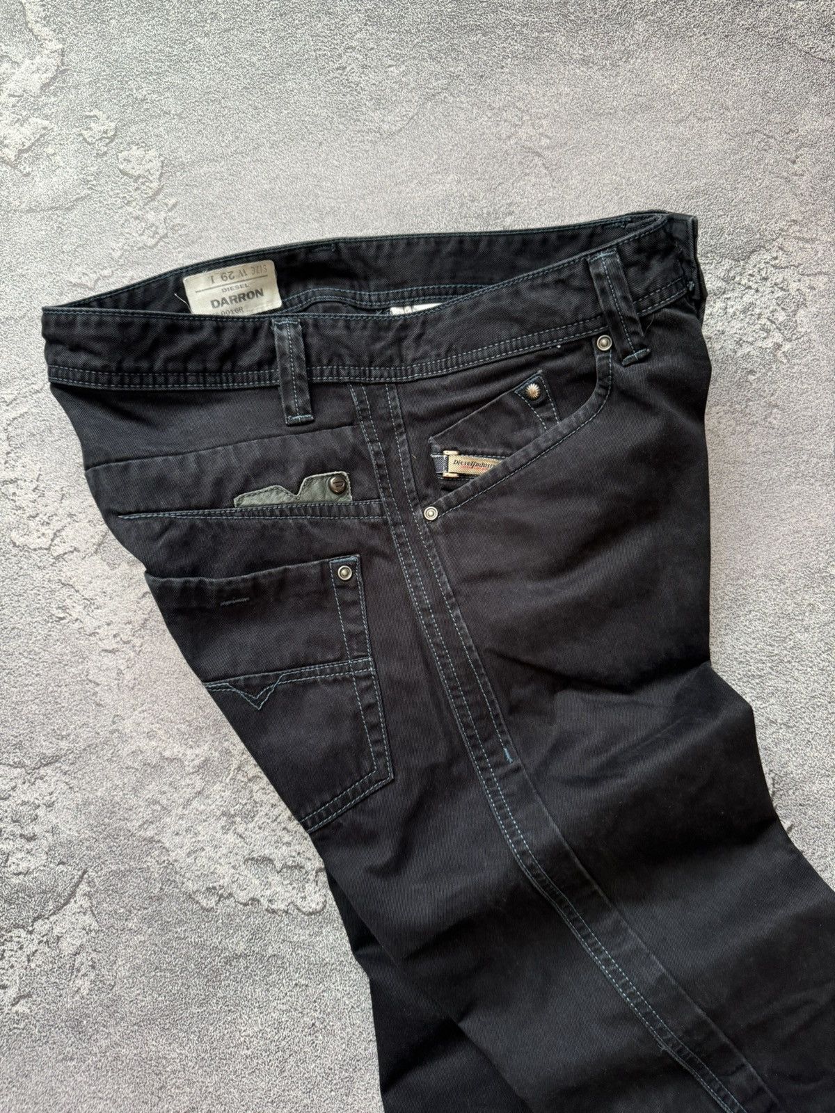 Diesel × Diesel Black Gold Diesel 29/32 Darron wash 0016R denim pant trouser Jean chino Size US 29 - 16 Thumbnail