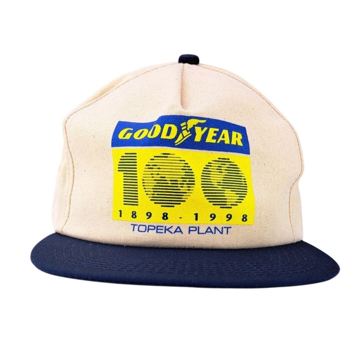Vintage Vintage Goodyear 100 Anniversary Topeka KS Plant Snapback Size ONE SIZE - 1 Thumbnail