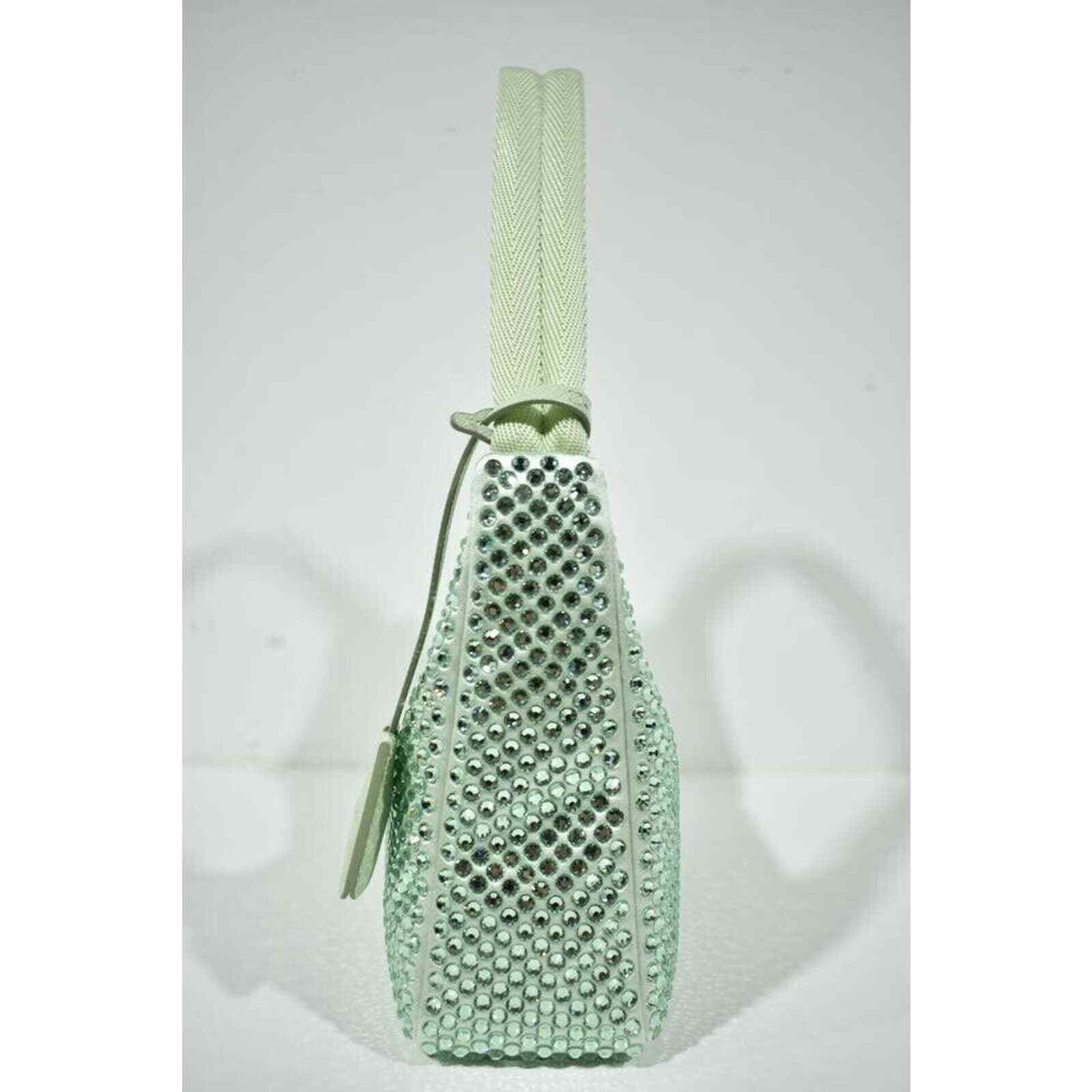 Prada Prada Re-Edition 2000 Crystal Shoulder Top Handle Hobo Bag Size ONE SIZE - 6 Thumbnail
