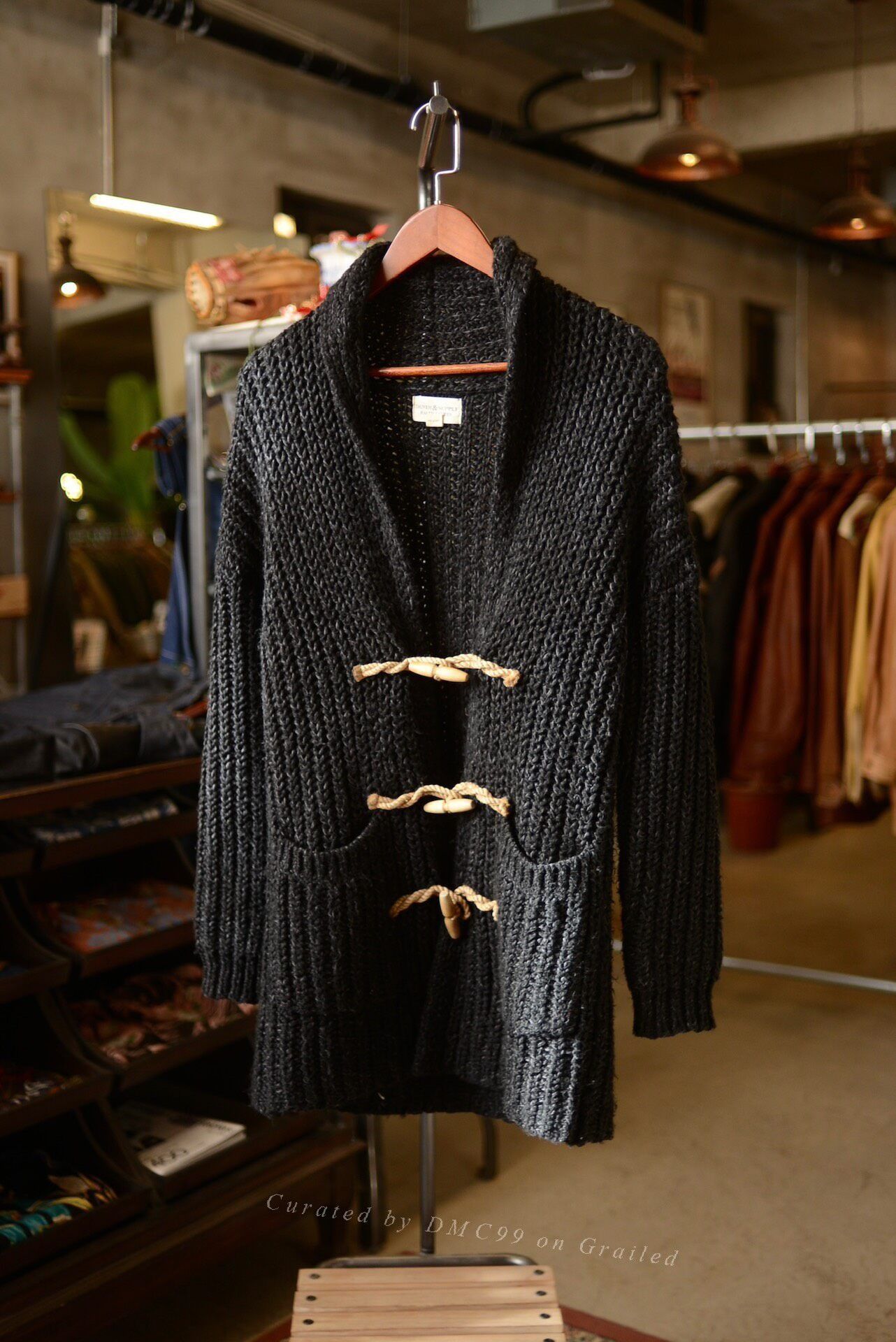 Denim & Supply Ralph Lauren Ralph Lauren Denim&Supply Black Knit Sweater Size US M / EU 48-50 / 2 - 1 Thumbnail