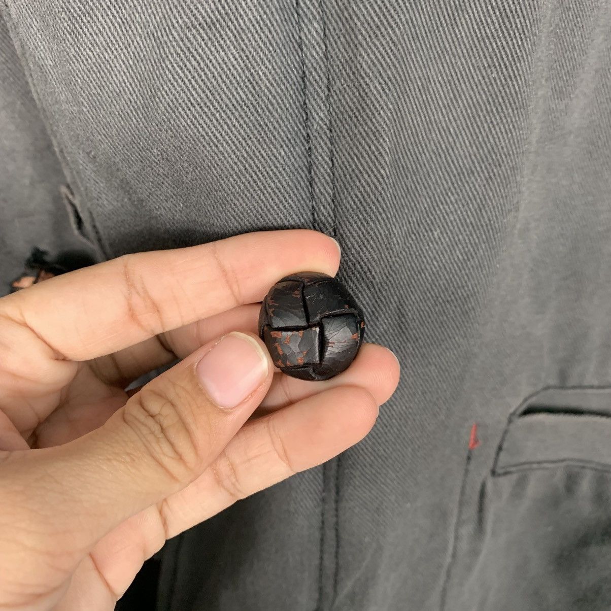 Japanese Brand Japanese Brand Red Button Double Breasted Jacket Size US M / EU 48-50 / 2 - 14 Thumbnail