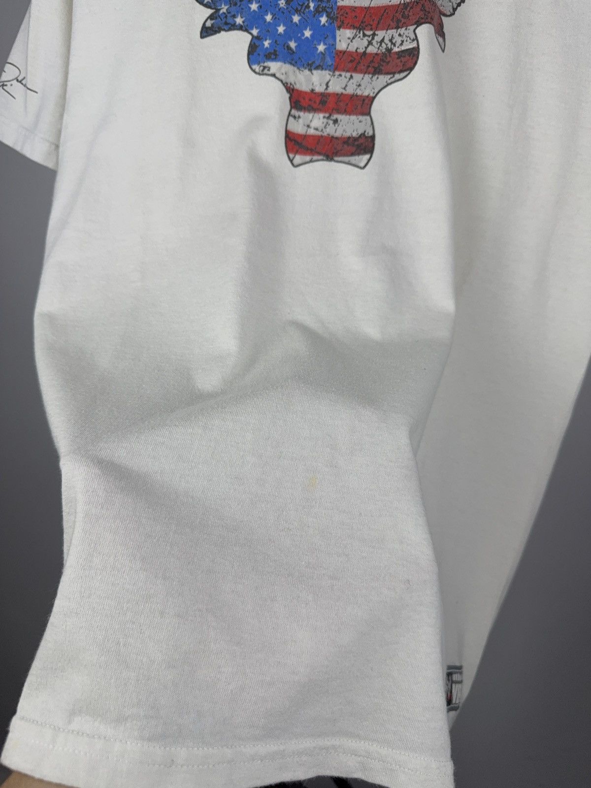 Vintage × WWE × WWF WWE The Rock Team Bring It Tee USA Flag Bull Logo M 2008 Size US M / EU 48-50 / 2 - 3 Thumbnail