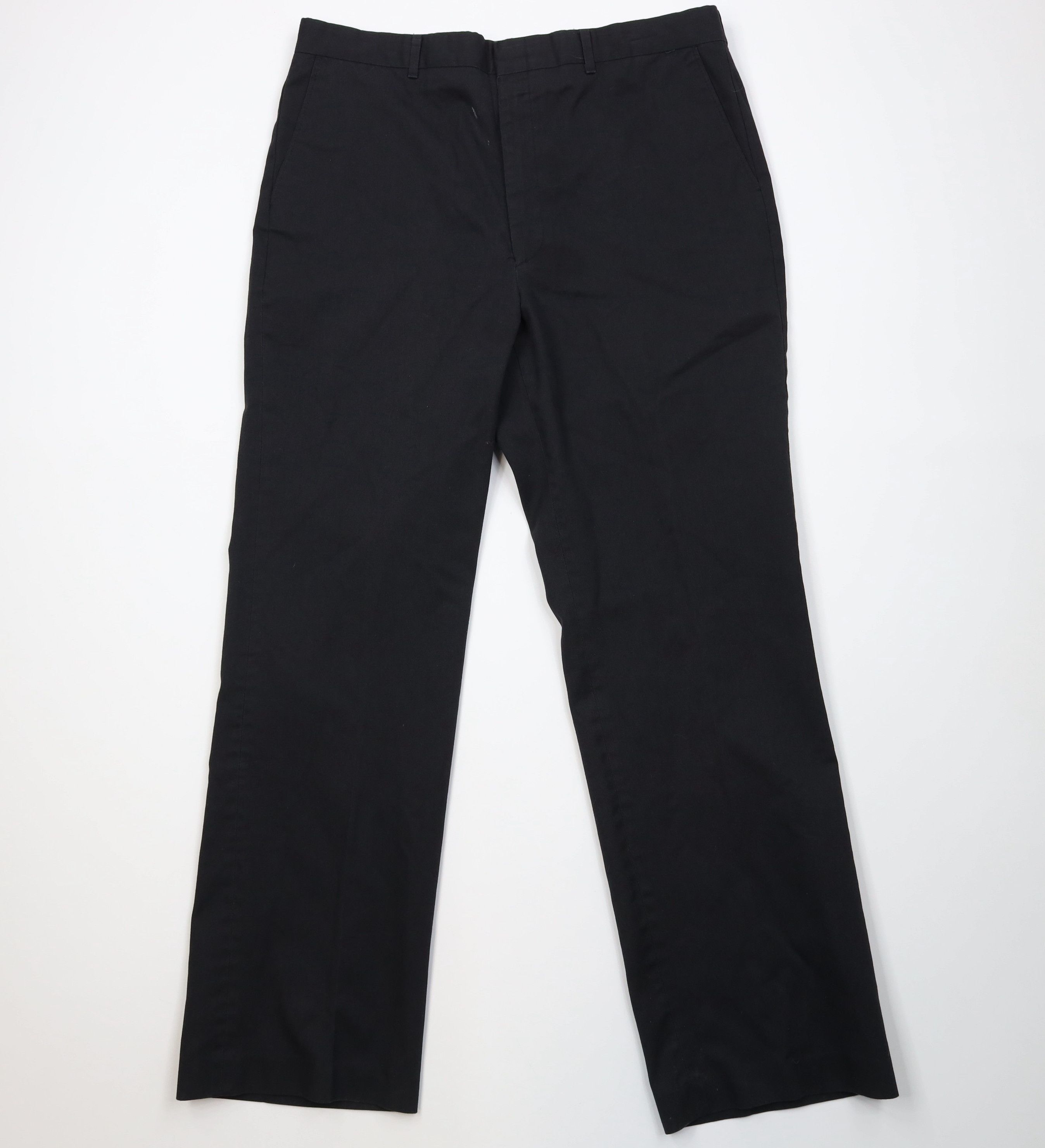 Vintage Vintage 70s Streetwear Flared Wide Leg Chino Pants Black USA Size US 36 / EU 52 - 1 Thumbnail