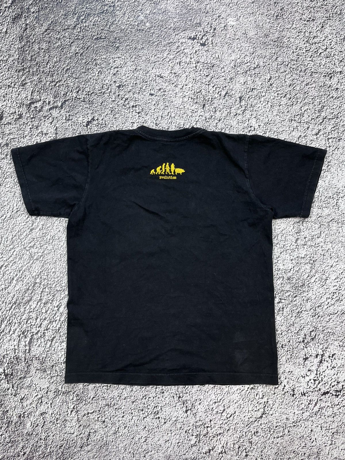 Vintage Vintage humor printed evolution logo tee M Size US M / EU 48-50 / 2 - 5 Thumbnail