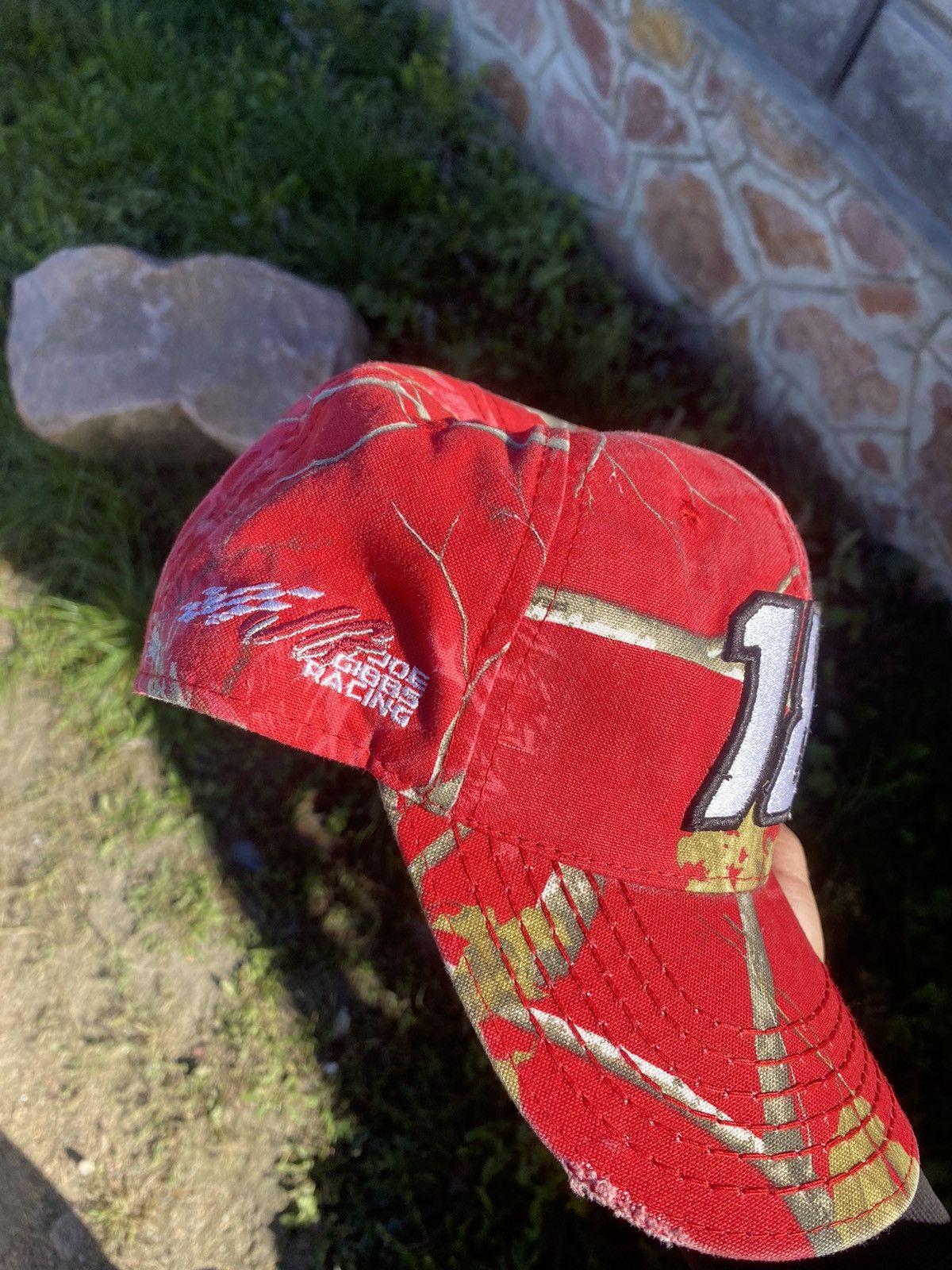 NASCAR NASCAR Realtree Distressed Racing Hat Cap Size ONE SIZE - 3 Thumbnail