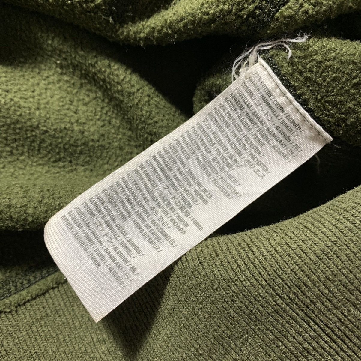 Japanese Brand Abercrombie Olive Green Fur Zipper Hoodie Distressed Size US XL / EU 56 / 4 - 6 Thumbnail