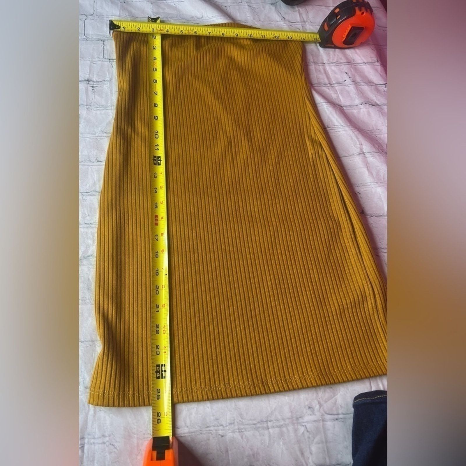 Urban Outfitters Urban Outfitters Women's Yellow and Orange Dress Size M Size M / US 6-8 / IT 42-44 - 6 Thumbnail