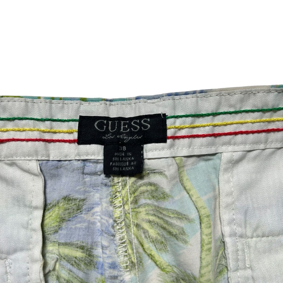 Guess Vintage Guess Monogram Hawaii Shorts Pants Size US 35 - 6 Thumbnail