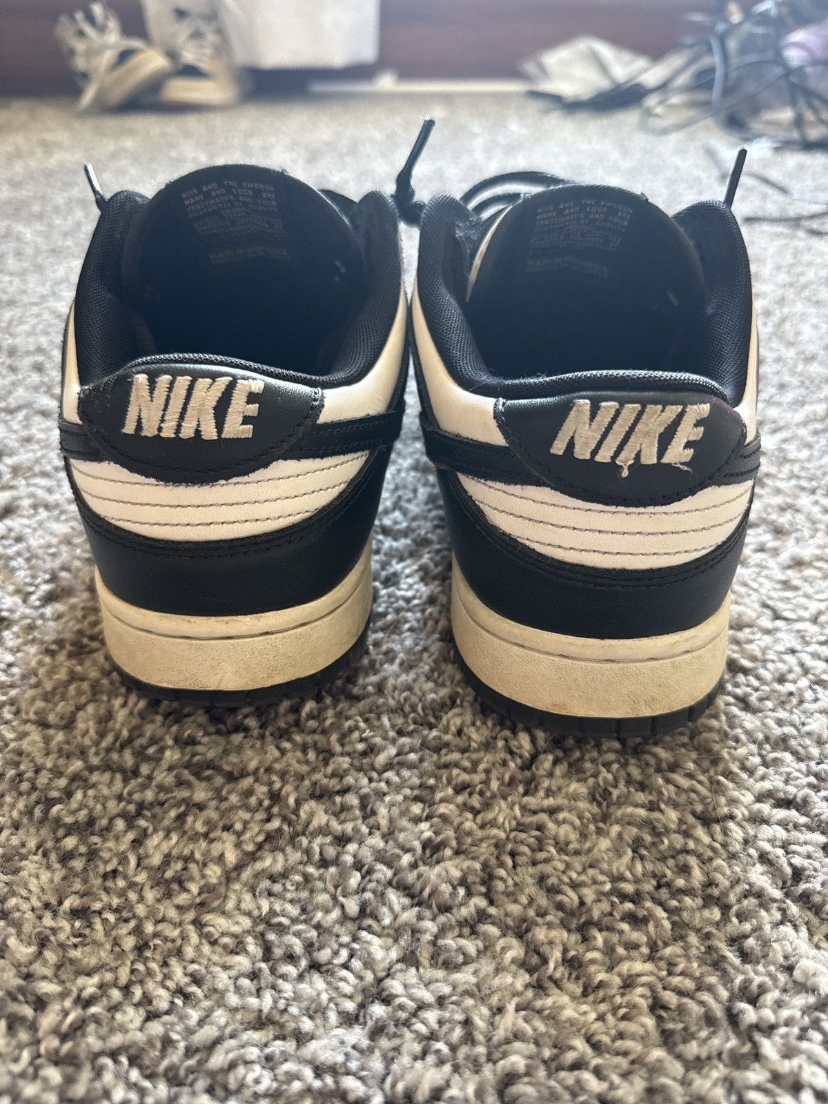 Nike Size 10 Panda Dunks Men’s with box. Size US 10 / EU 43 - 5 Thumbnail