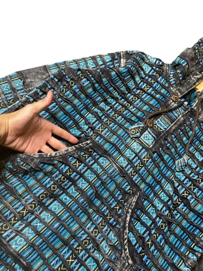 Japanese Brand D&T Nepal Textured Hooded Jacket (145) Size US S / EU 44-46 / 1 - 5 Thumbnail