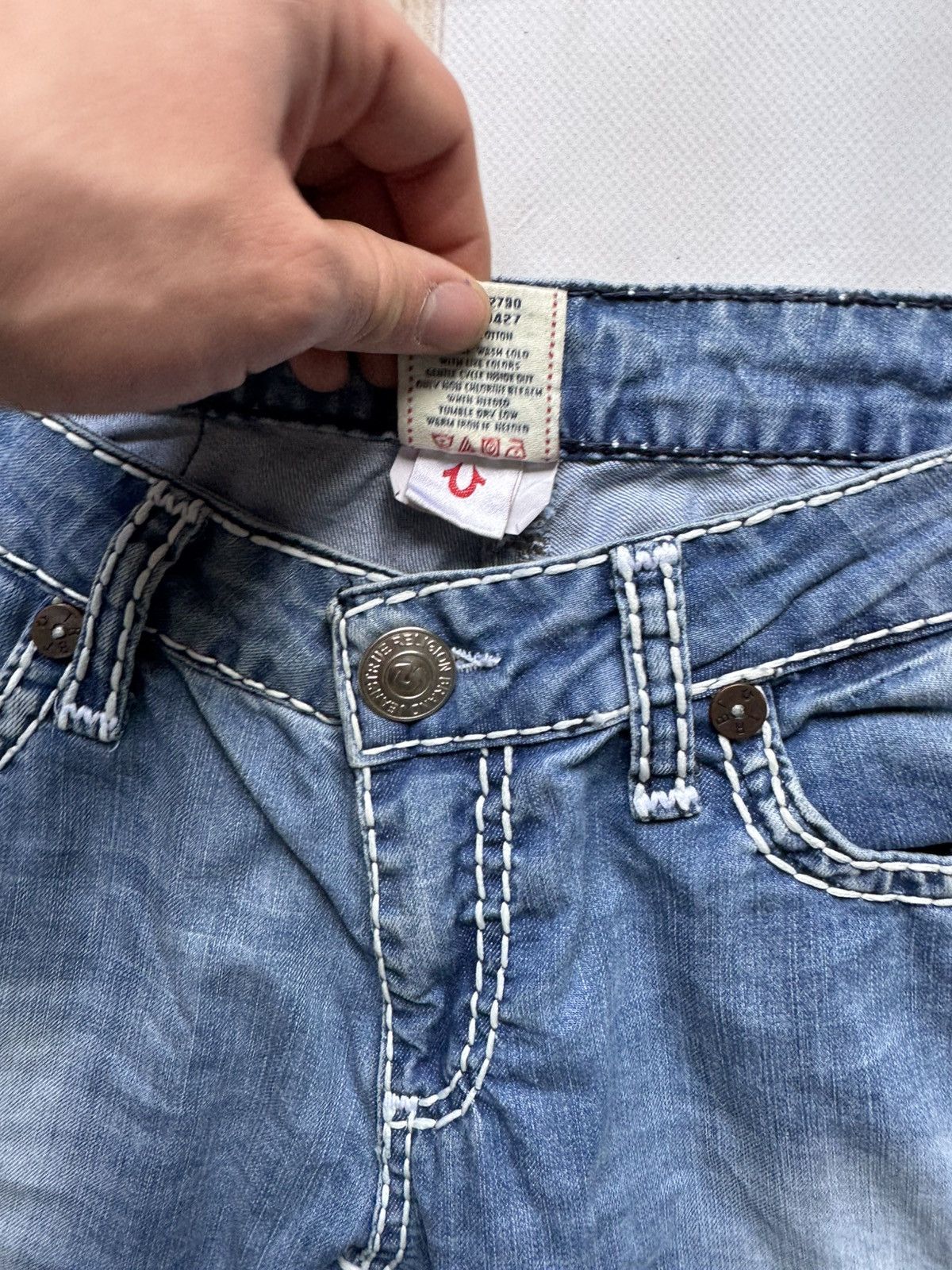 True Religion True Religion Denim Jeans – Iconic Stitching / Clean Wash Size US 32 / EU 48 - 10 Thumbnail