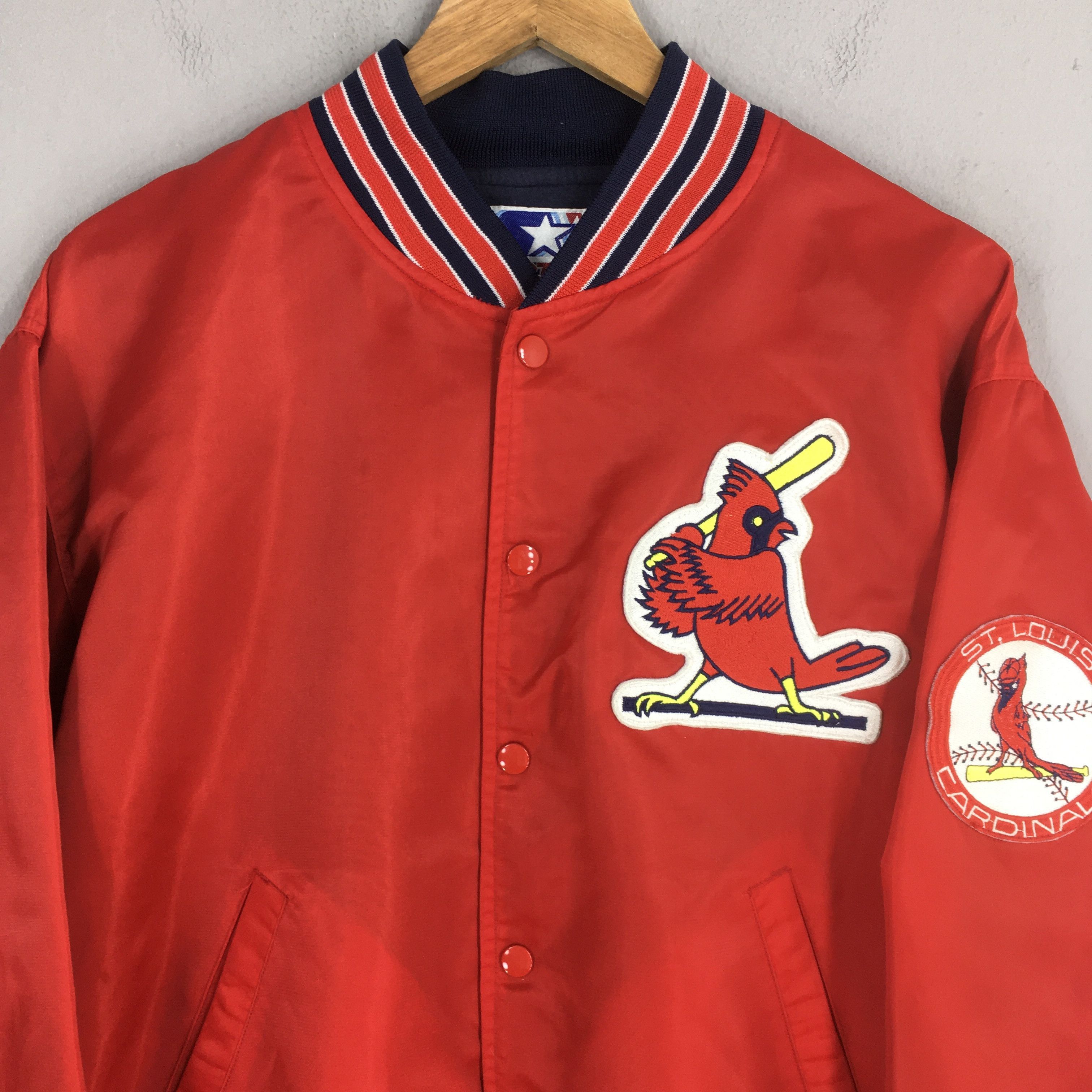 MLB Vintage St Louis Cardinals MLB Stadium Jacket Medium Size US M / EU 48-50 / 2 - 4 Thumbnail