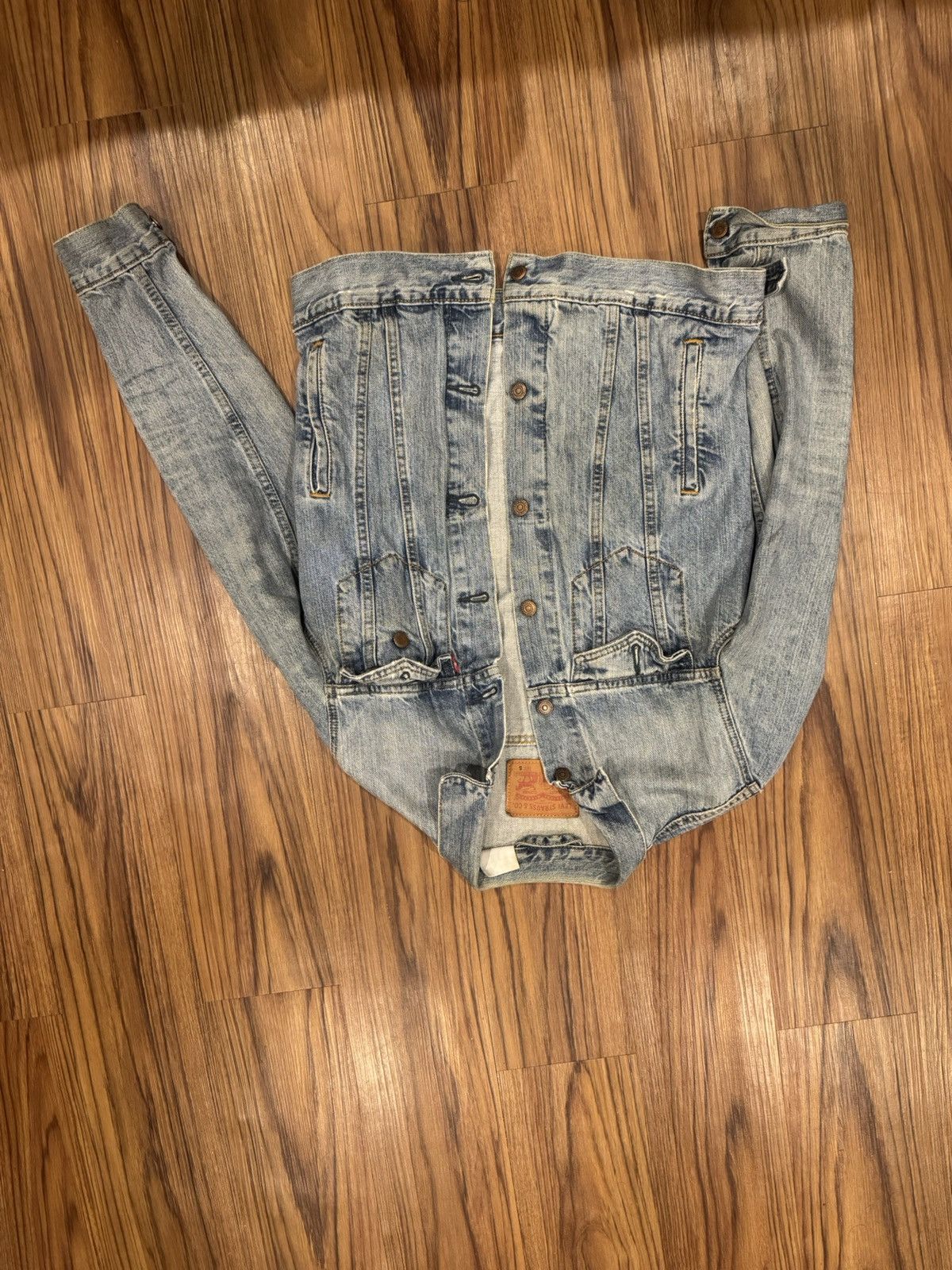 Levi's Levi’s Light Wash Denim Jacket Size US S / EU 44-46 / 1 - 5 Thumbnail