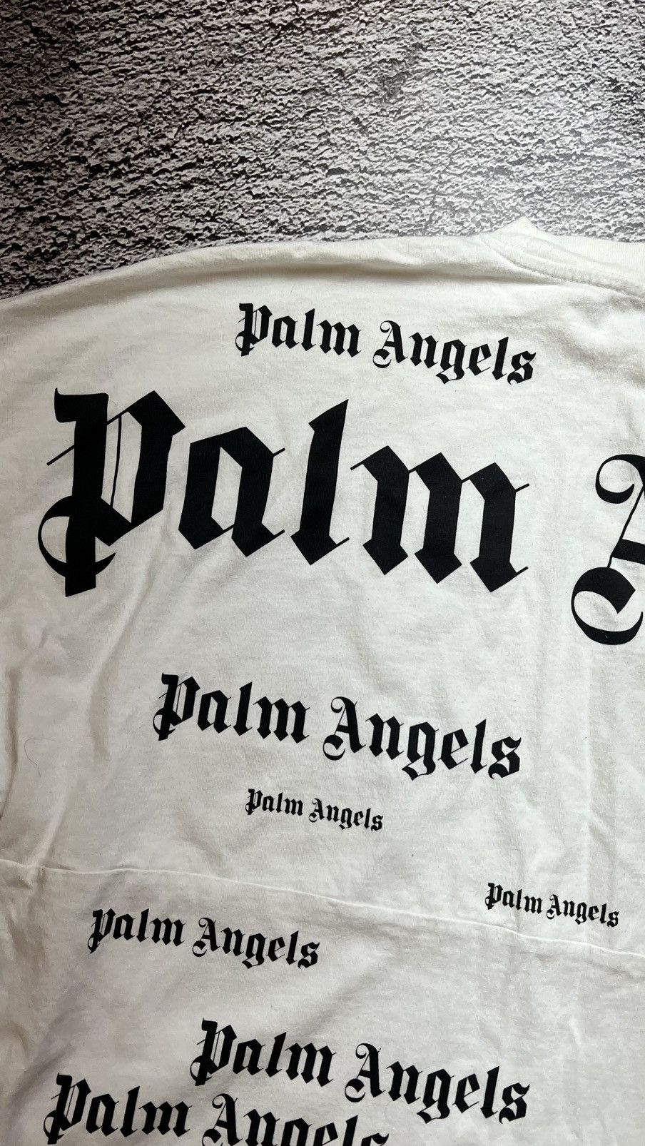 Palm Angels Palm angels multi logo all over print long sleeve Size US L / EU 52-54 / 3 - 8 Thumbnail