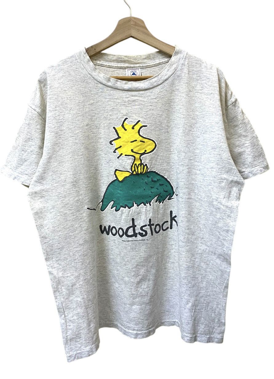 Vintage Peanuts Wood Stock Crewneck Tee Size US L / EU 52-54 / 3 - 1 Thumbnail