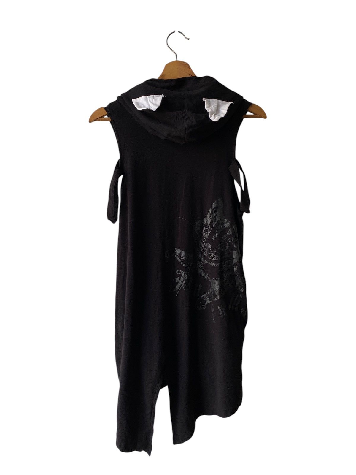 If Six Was Nine Putumayo Japan Gothic CyberPunk Design Sleeveless Hoodie Size US S / EU 44-46 / 1 - 3 Thumbnail