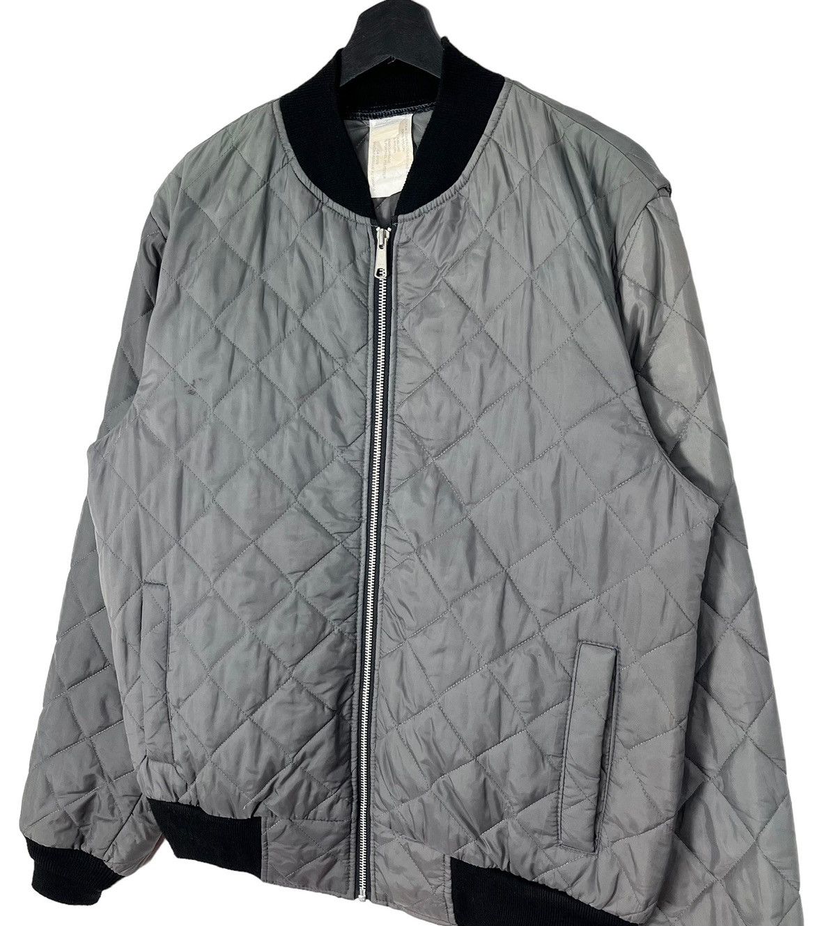 The Unbranded Brand Vintage Unbrand Quilted Bomber Jacket Size US M / EU 48-50 / 2 - 2 Thumbnail