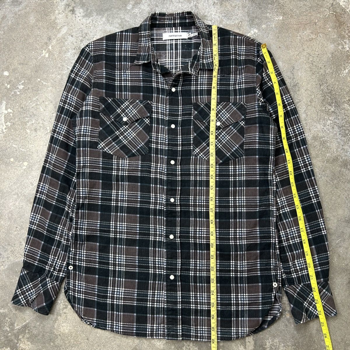 Japanese Brand × Nonnative Nonnative - Pearl Button Western Shirt Size US S / EU 44-46 / 1 - 11 Thumbnail