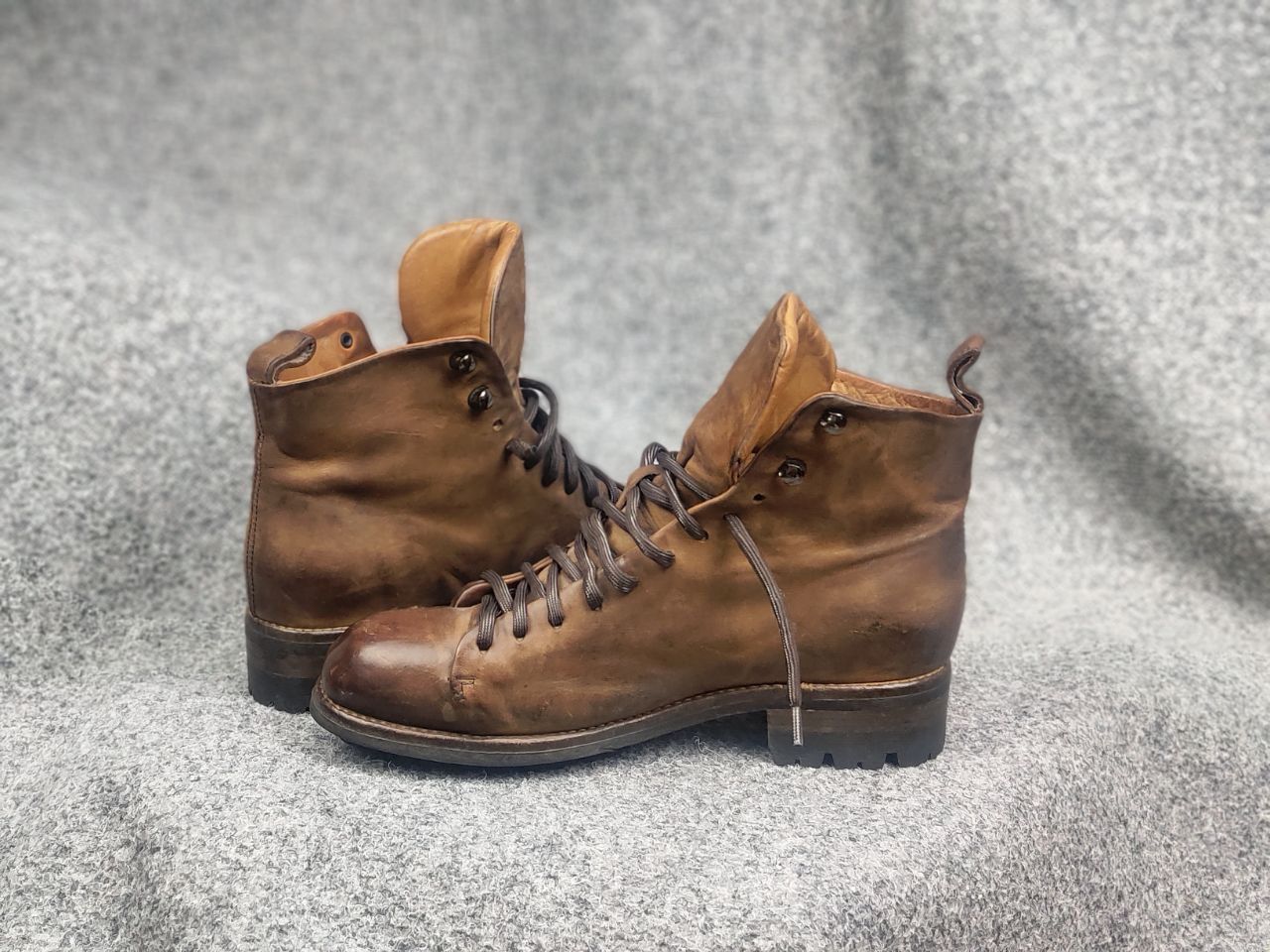 Other Lemargo handmade leather shoes lace Combat Boots Carol MA+ Size US 10 / IT 40 - 15 Thumbnail