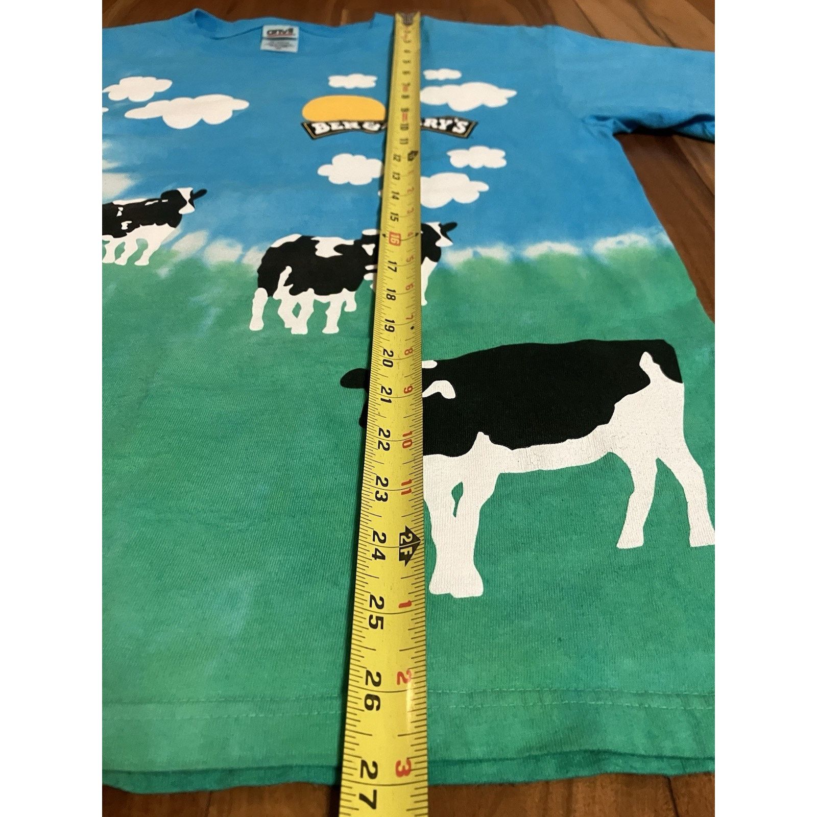 Anvil Ben & Jerry’s Euphoria AOP Ice Cream T-Shirt Size M Tie Dye Size US M / EU 48-50 / 2 - 10 Thumbnail