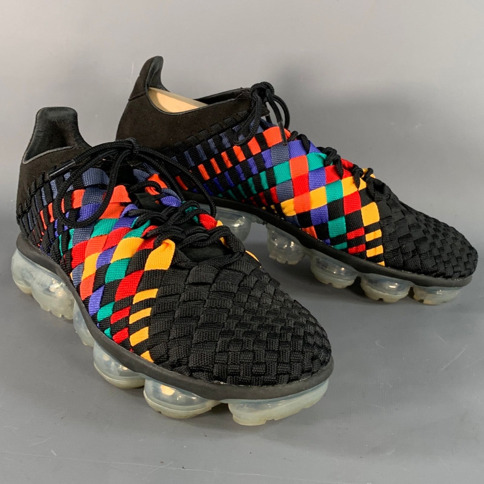Nike VaporMax Inneva Multi Color Woven Chunky Sole Sneakers Size US 11 / EU 44 - 1 Thumbnail