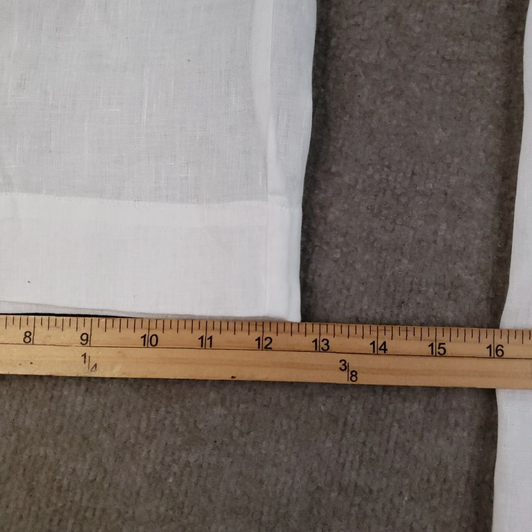 Vintage VINTAGE Wildflower Women's Wide Leg Pants Adult Large White Linen Casual Business Summer Spring Fall Hyperallergenic Womens Size 28" / US 6 / IT 42 - 5 Thumbnail