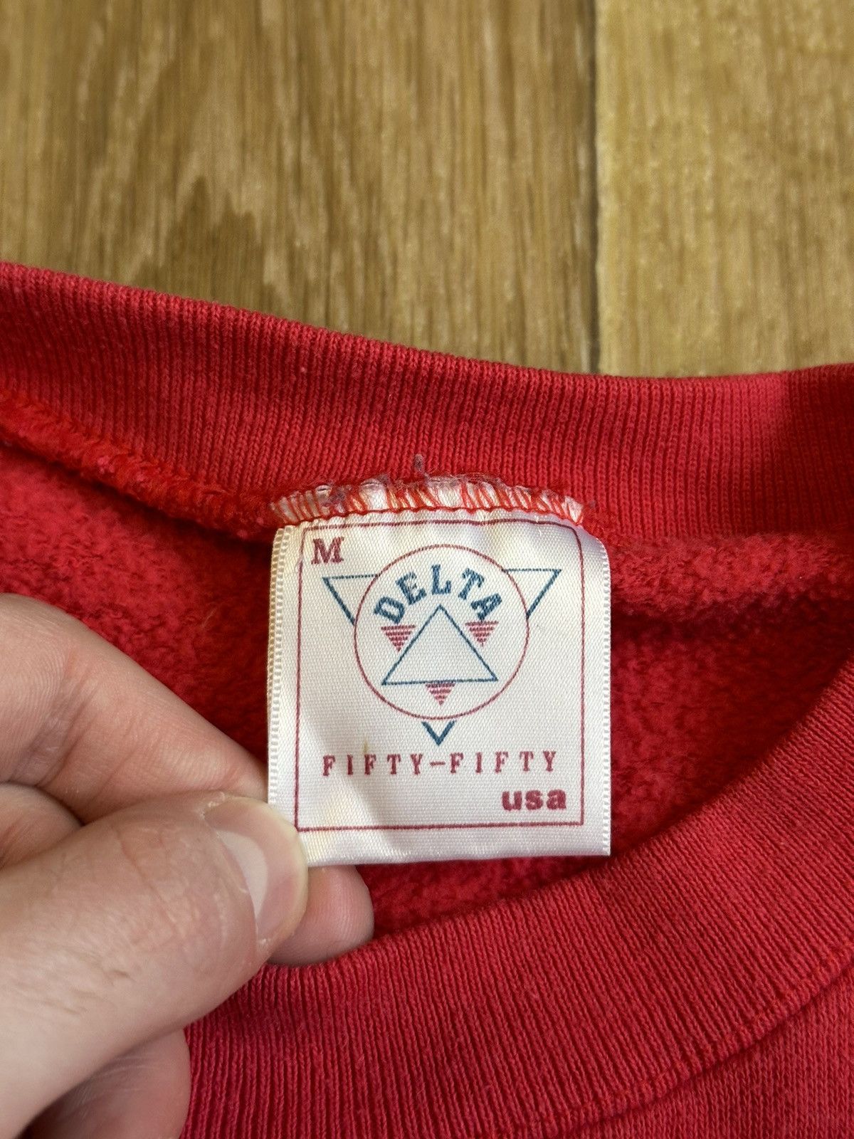 Delta × Vintage Vintage Lone Star Delta USA Texas Don’t Mess With Sweater Size US M / EU 48-50 / 2 - 5 Thumbnail