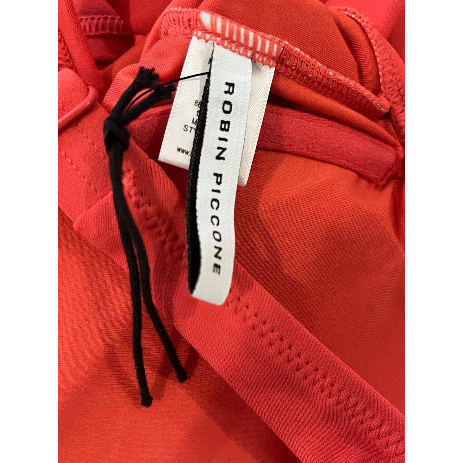 Other Robin Piccone Ava Knot One Piece Swimsuit Guava Size 6 NWOT Size M / US 6-8 / IT 42-44 - 9 Thumbnail