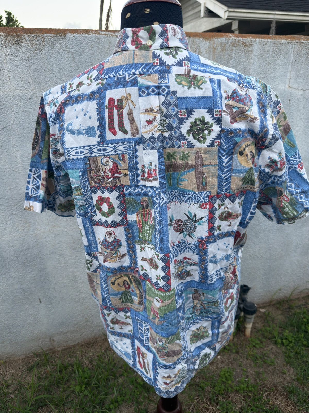 Reyn Spooner PreOwned Reyn Spooner Mele Kalikimaka Christmas 2002 Men's L Size US L / EU 52-54 / 3 - 2 Thumbnail