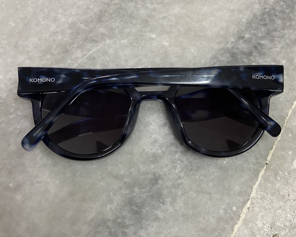 Komono KOMONO Sunglasses The dreyfuss blur indigo Size ONE SIZE - 4 Thumbnail