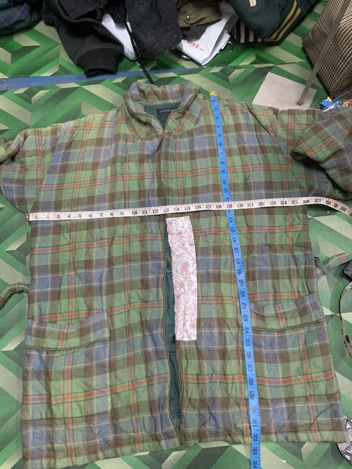 Vintage × Yves Saint Laurent Rare Ysl Kimono Vintage Size US S / EU 44-46 / 1 - 8 Thumbnail