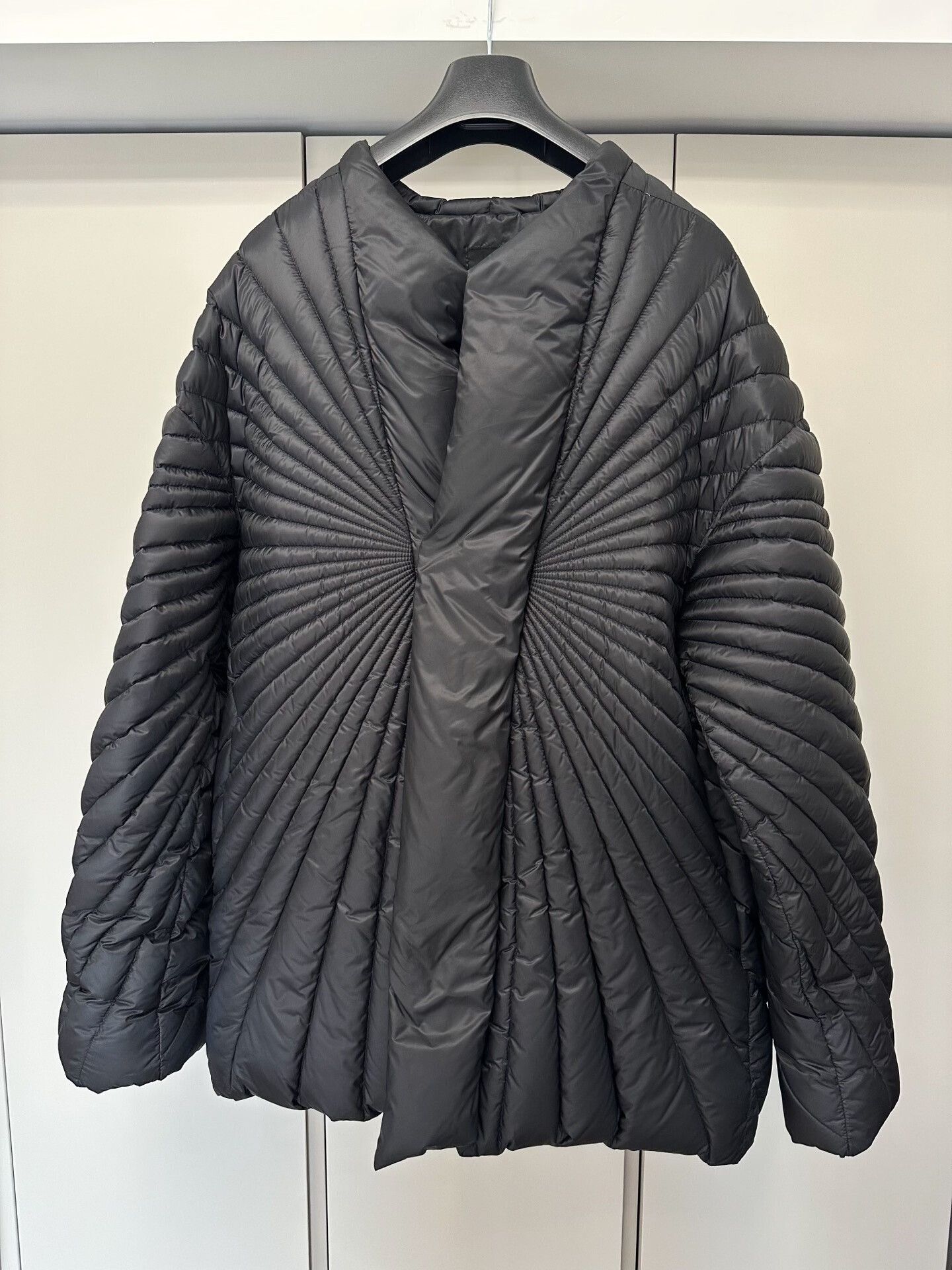 Moncler rick owens x moncler black down jacket Size US L / EU 52-54 / 3 - 1 Thumbnail