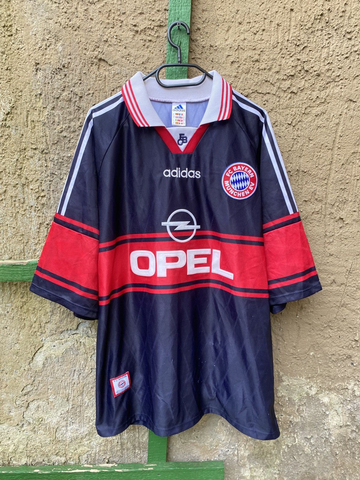 Vintage Bayern Munich 1997 1998 1999 Soccer Jersey Shirt PSG