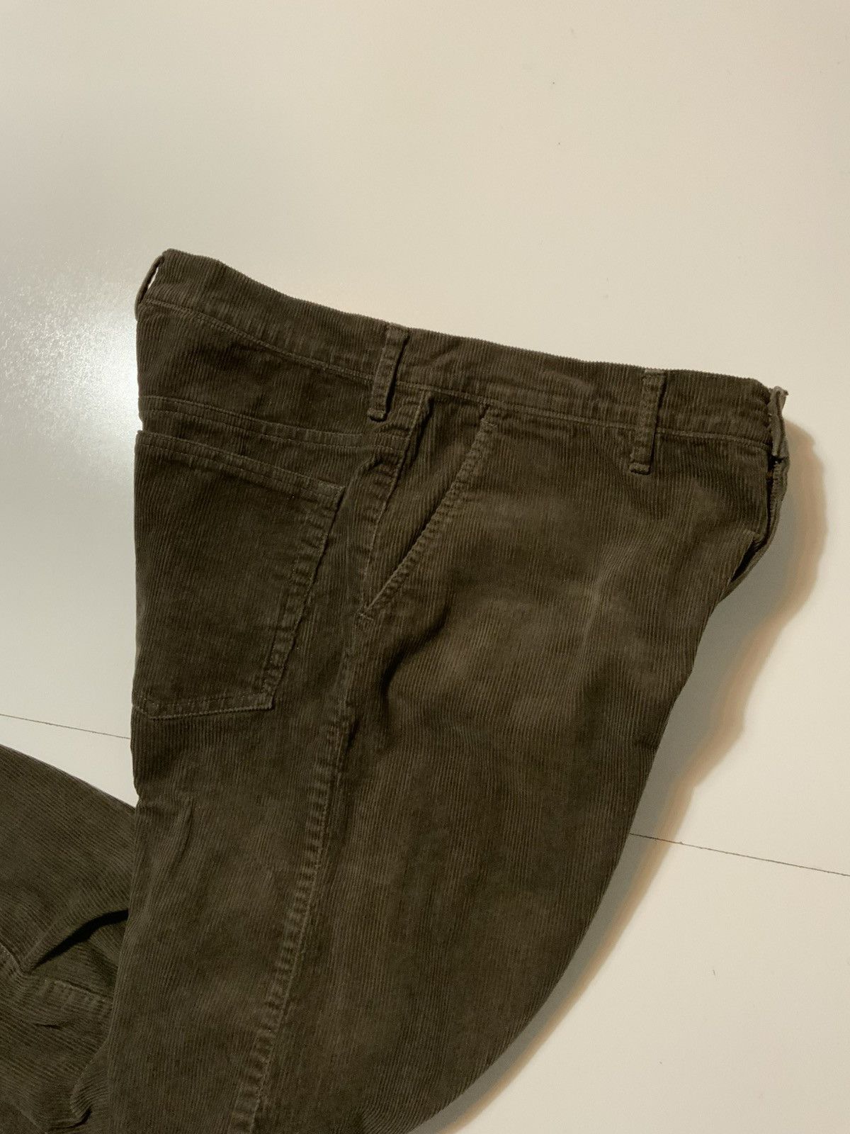 Levi's × Vintage Vintage 80s 90s Levis Corduroy Brown Cords YKK Zip Fit Pants Size US 34 / EU 50 - 6 Thumbnail