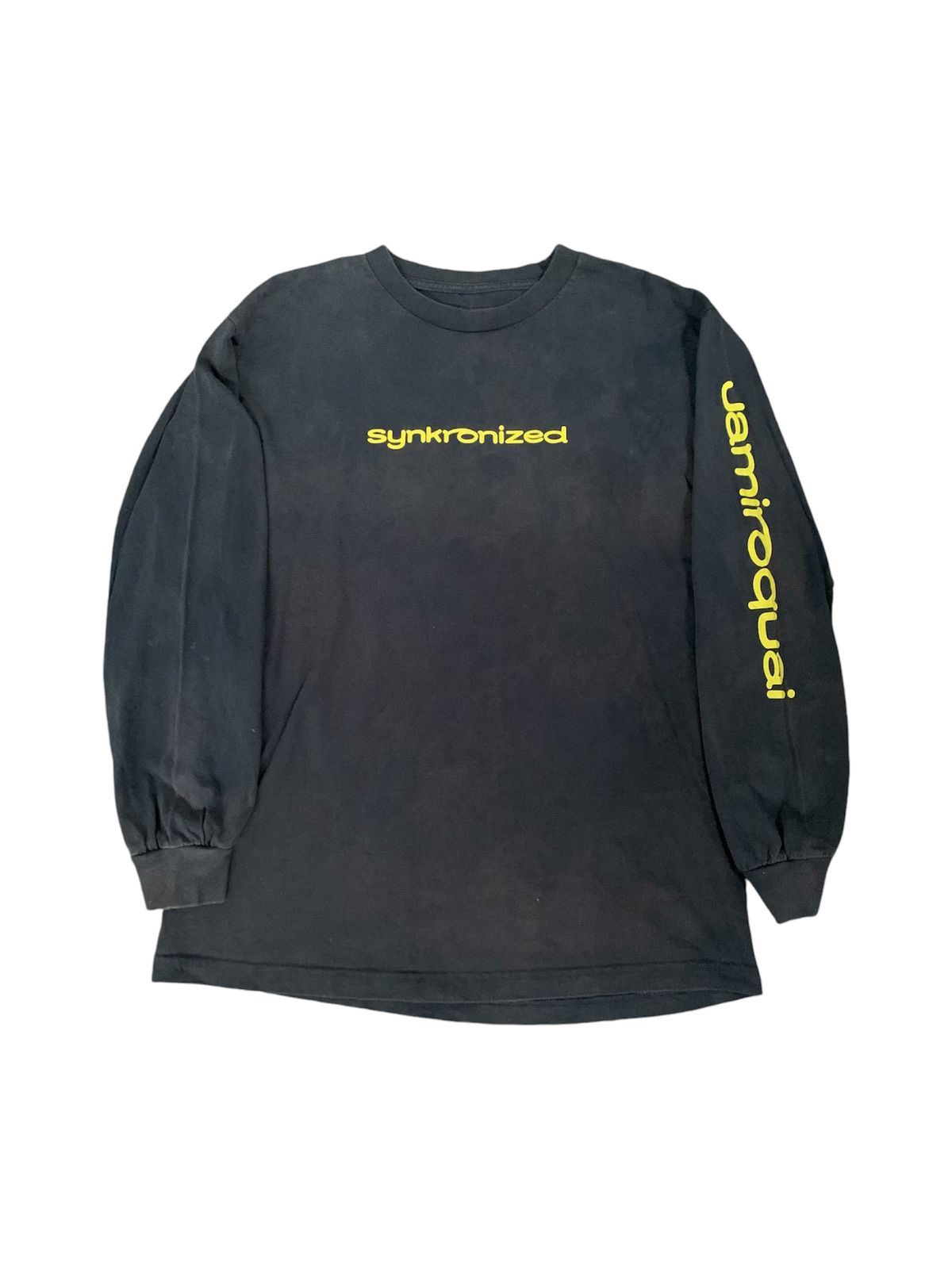 Band Tees Vintage 90s Jamiroquai Synkronized Long Sleeve Tee Size US L / EU 52-54 / 3 - 1 Thumbnail