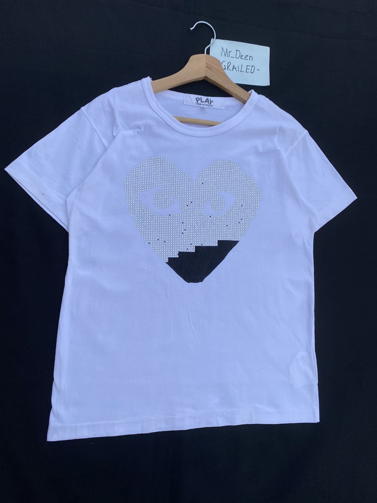 Comme des Garcons Rare Comme Des Garcons CDG Play Swarovski Tee Size US S / EU 44-46 / 1 - 3 Thumbnail