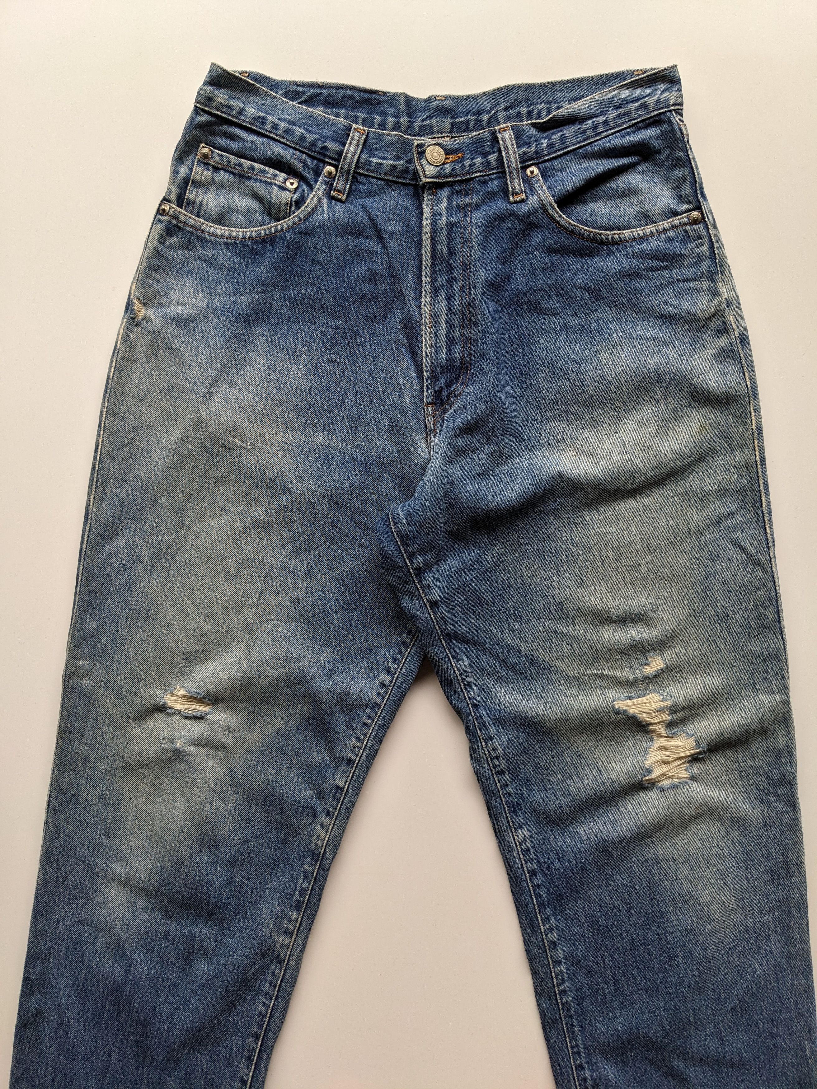 RRL Ralph Lauren × Vintage Vintage Double RRL Ralph Lauren baggy jeans Size US 31 - 4 Thumbnail