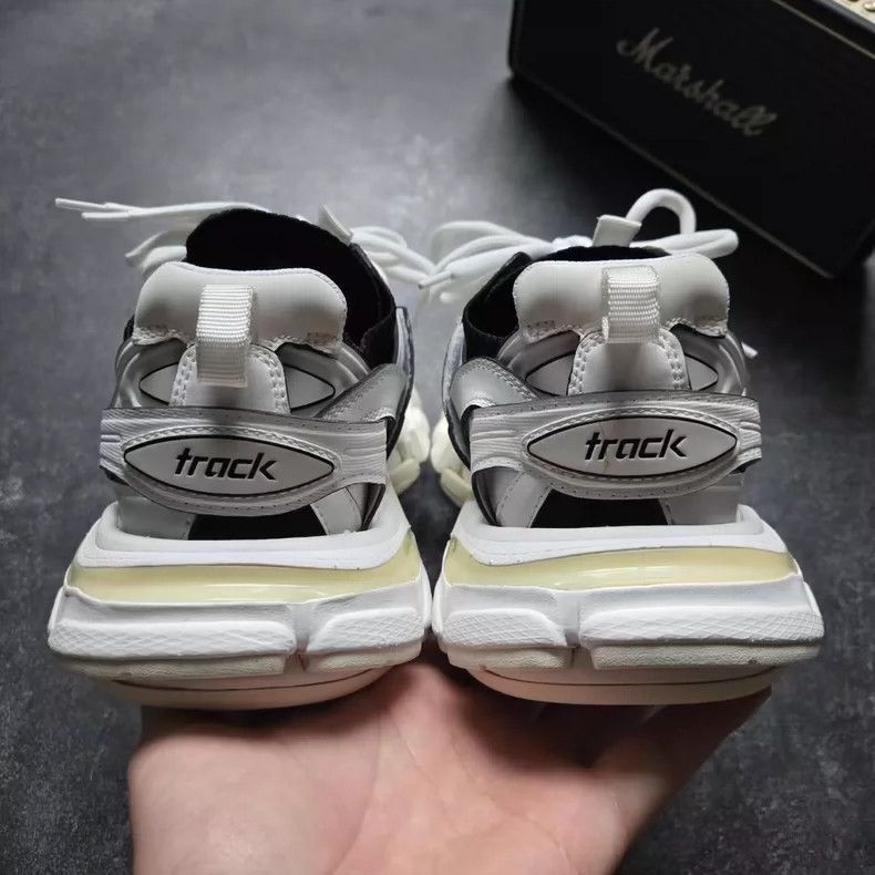 Balenciaga BALENCIAGA TRACK Black and White Sneakers-2505 Size US 6 / EU 39 - 6 Thumbnail