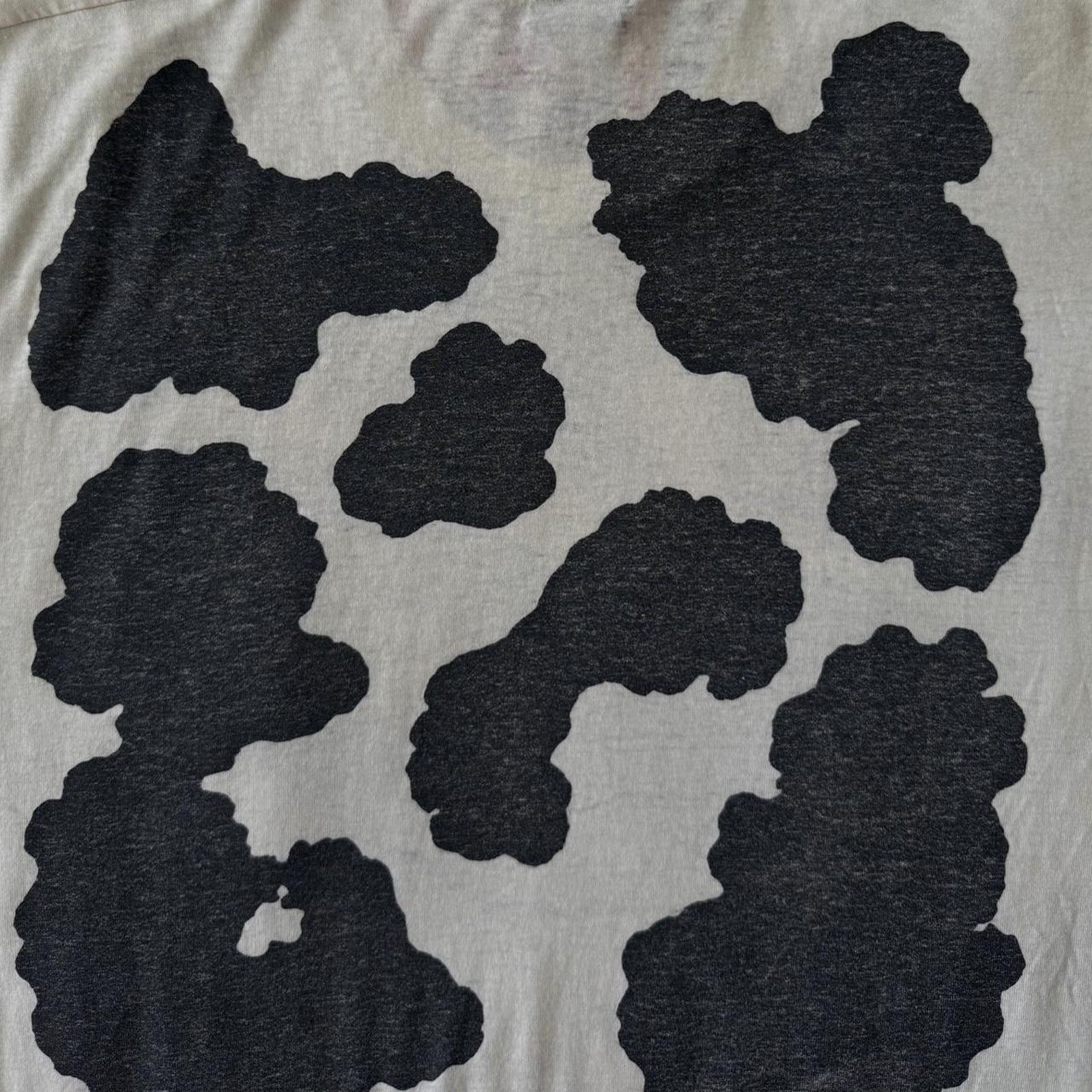 Vintage Vintage Cream and black TCBV Malt cow graphic tee Size US XL / EU 56 / 4 - 2 Thumbnail