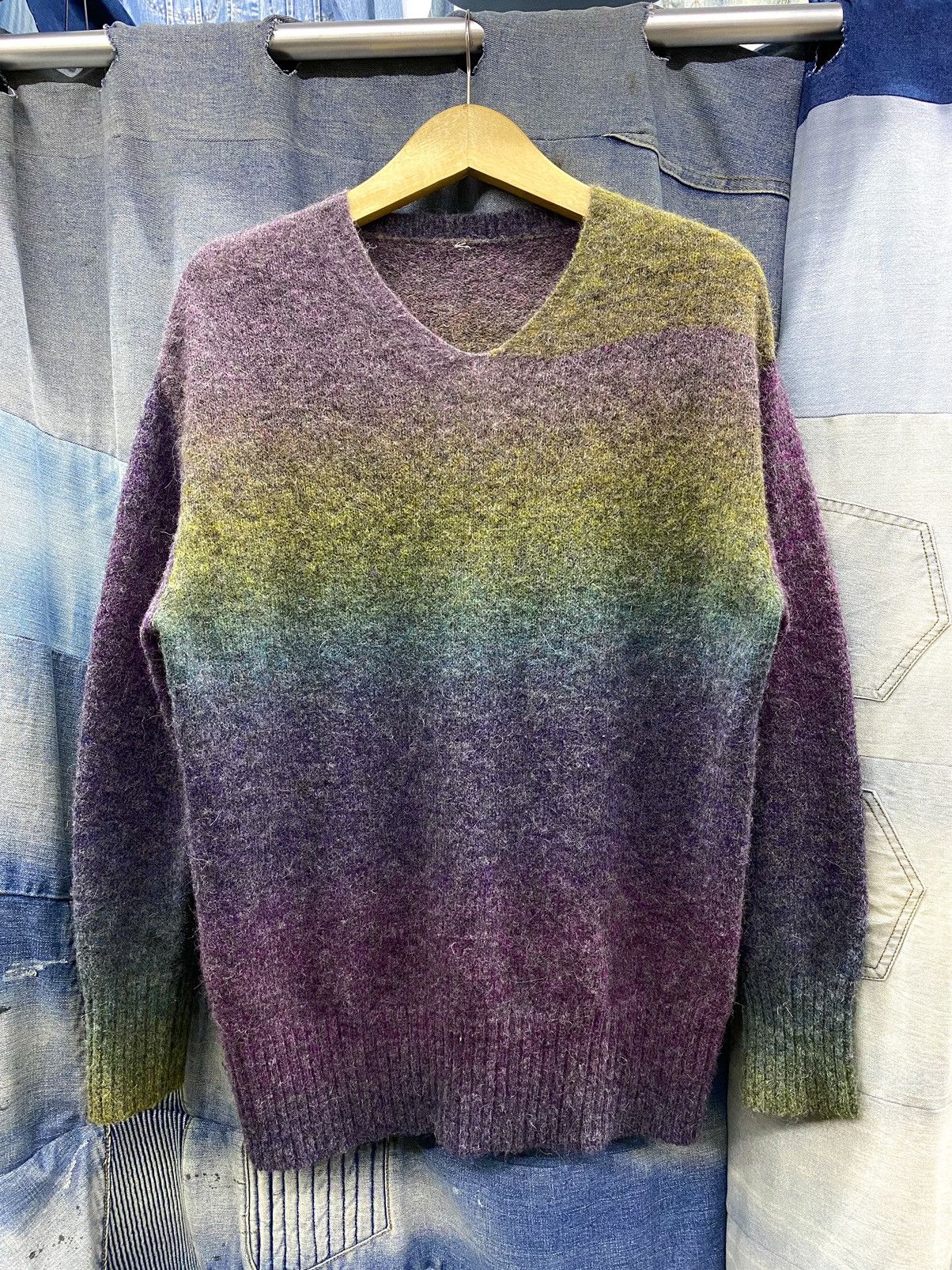 Hysteric Glamour × If Six Was Nine × Japanese Brand mohair knitwear rainbow daniel hechter like acne studios Size US M / EU 48-50 / 2 - 1 Thumbnail