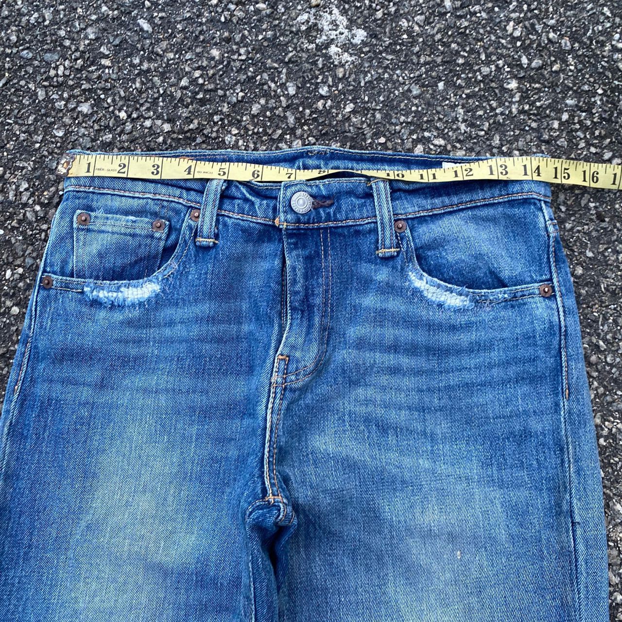 Levi's Vintage Levis 511 Slim Distressed Denim Size US 29 - 4 Thumbnail