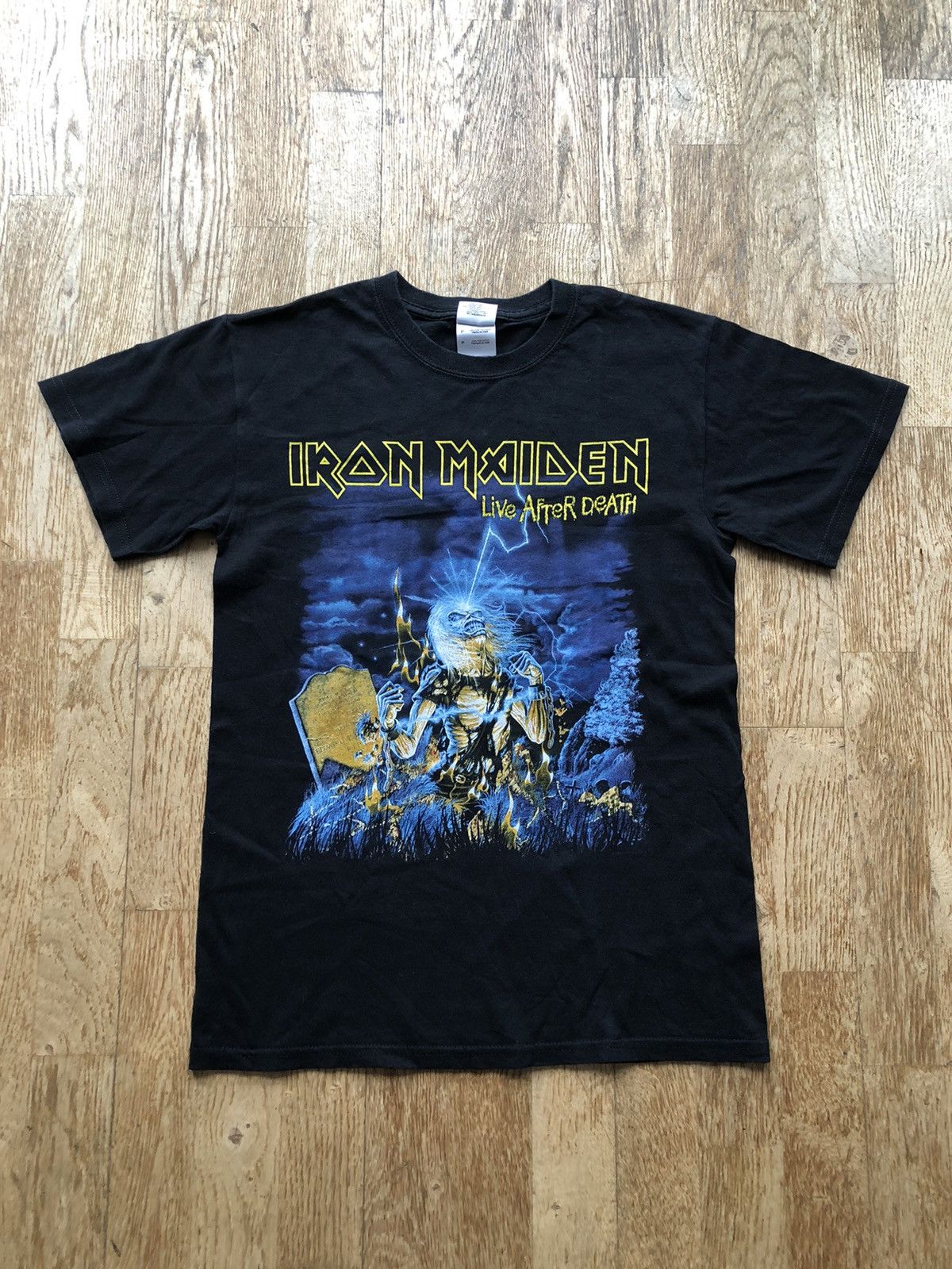 Band Tees IRON MAIDEN LIFE AFTER DEATH VINTAGE ROCK BAND TEE SHIRT Size US S / EU 44-46 / 1 - 1 Thumbnail